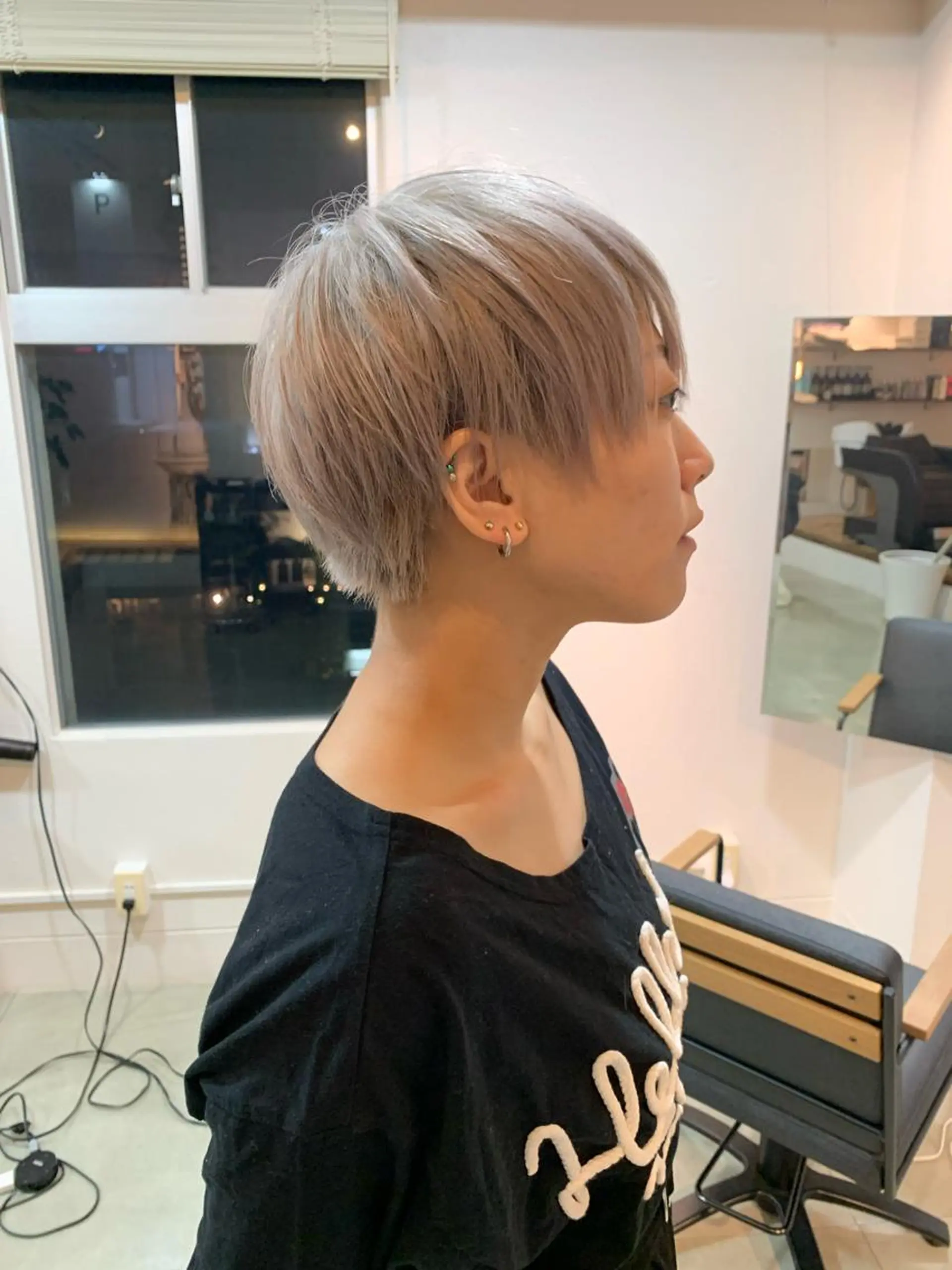 ショート カラー 船津武俊 フナツタケトシのヘアスタイル