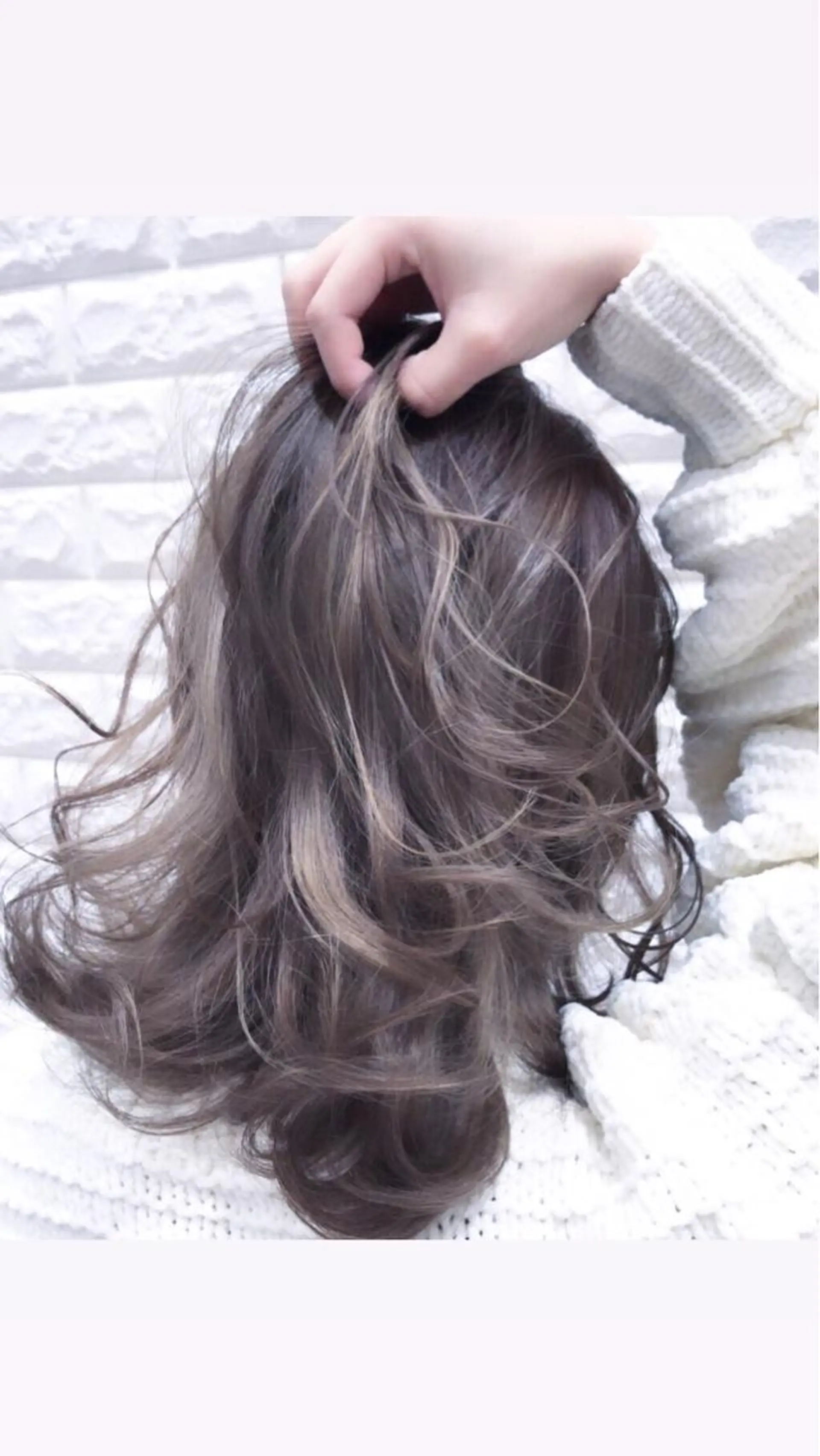 ロング カラー バレイヤージュ ブリーチ ケアブリーチ レイヤーカット BRUNO東員店所属・稲村 toshiのヘアスタイル