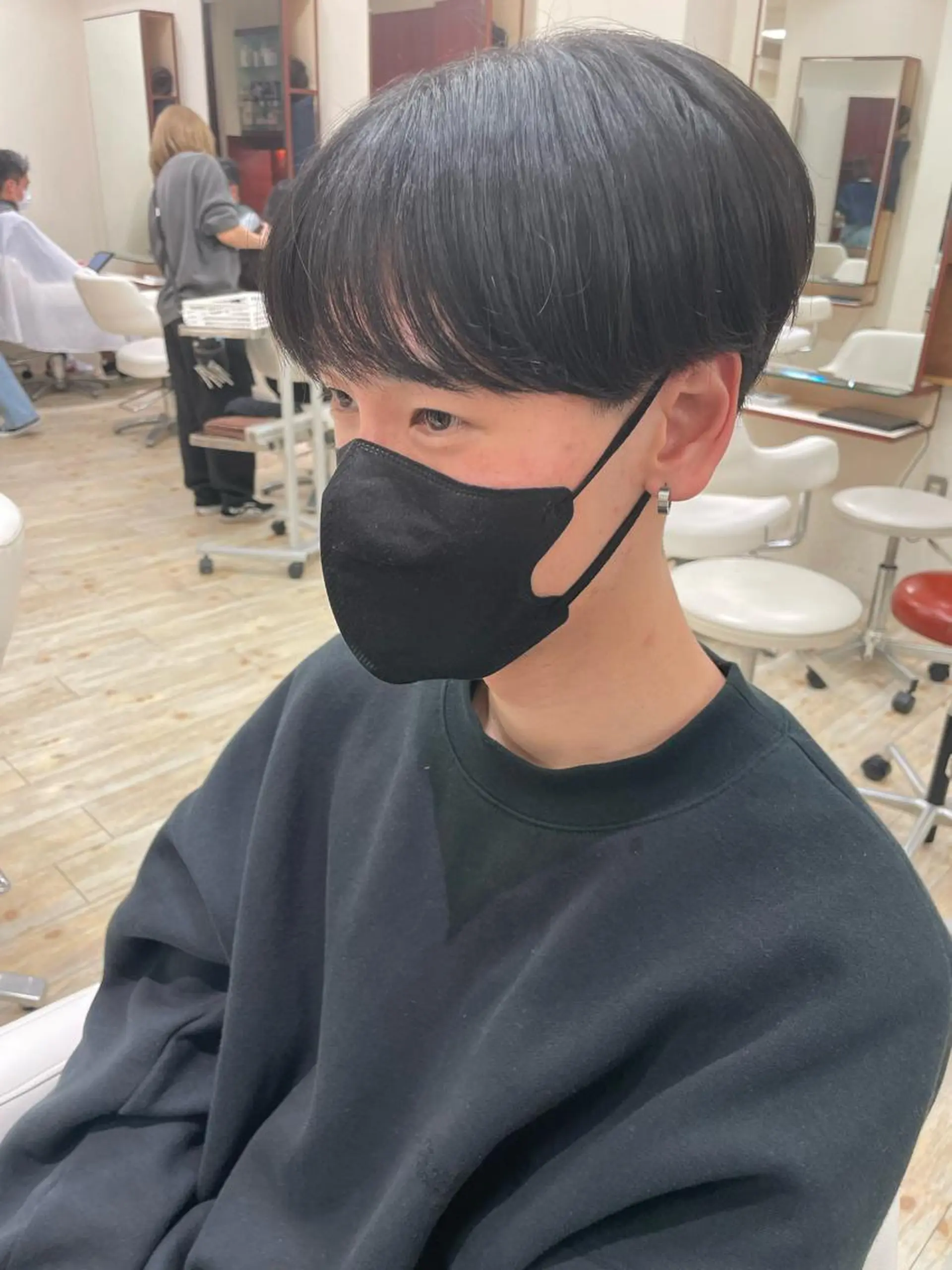 メンズ マッシュ カット insence所属・ヤノ ユリカ   🥑のヘアスタイル