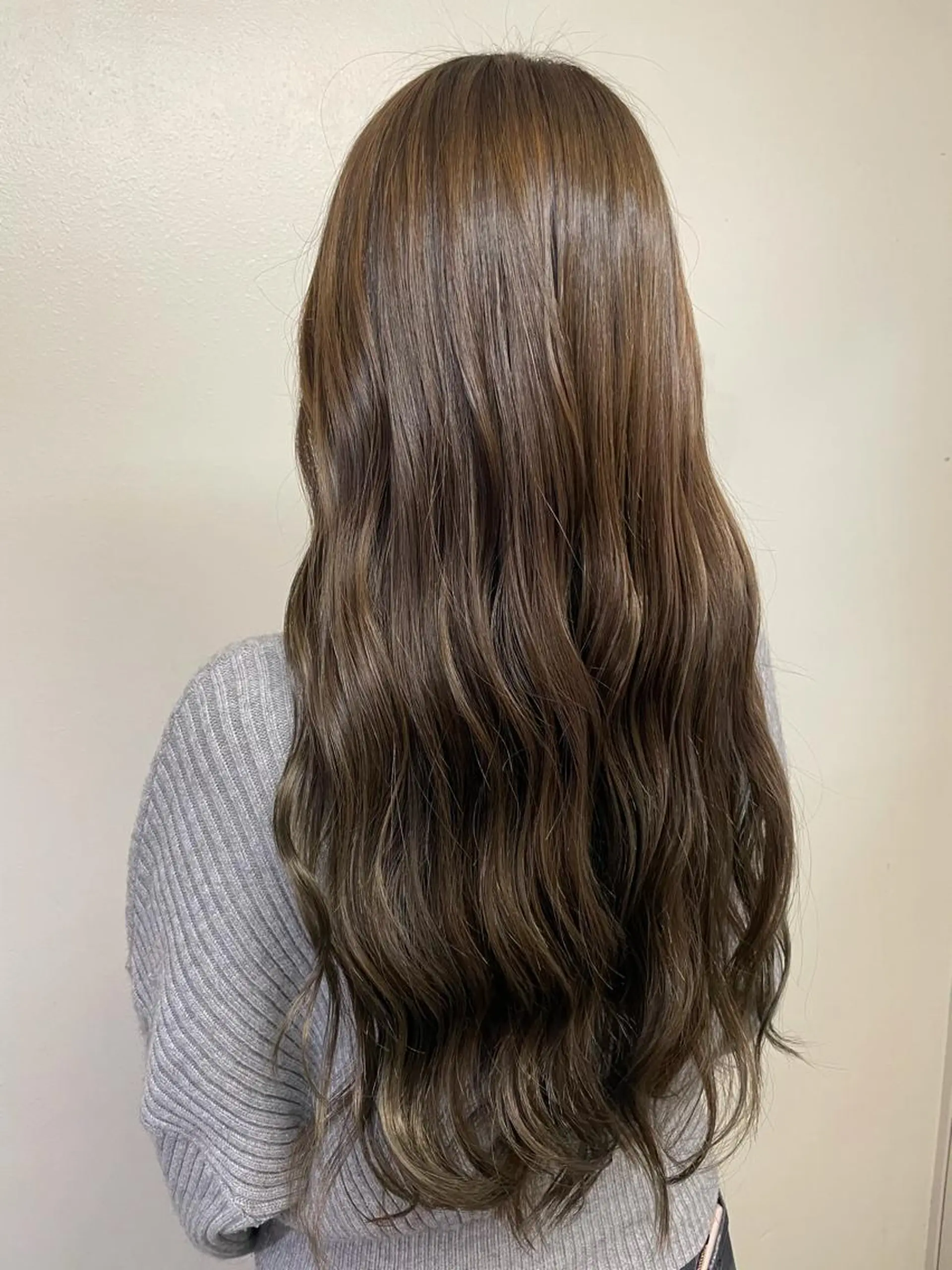 ロング カラー カット ヘアカラー トリートメント 髪質改善×METEO 店長 貞松直也のヘアスタイル