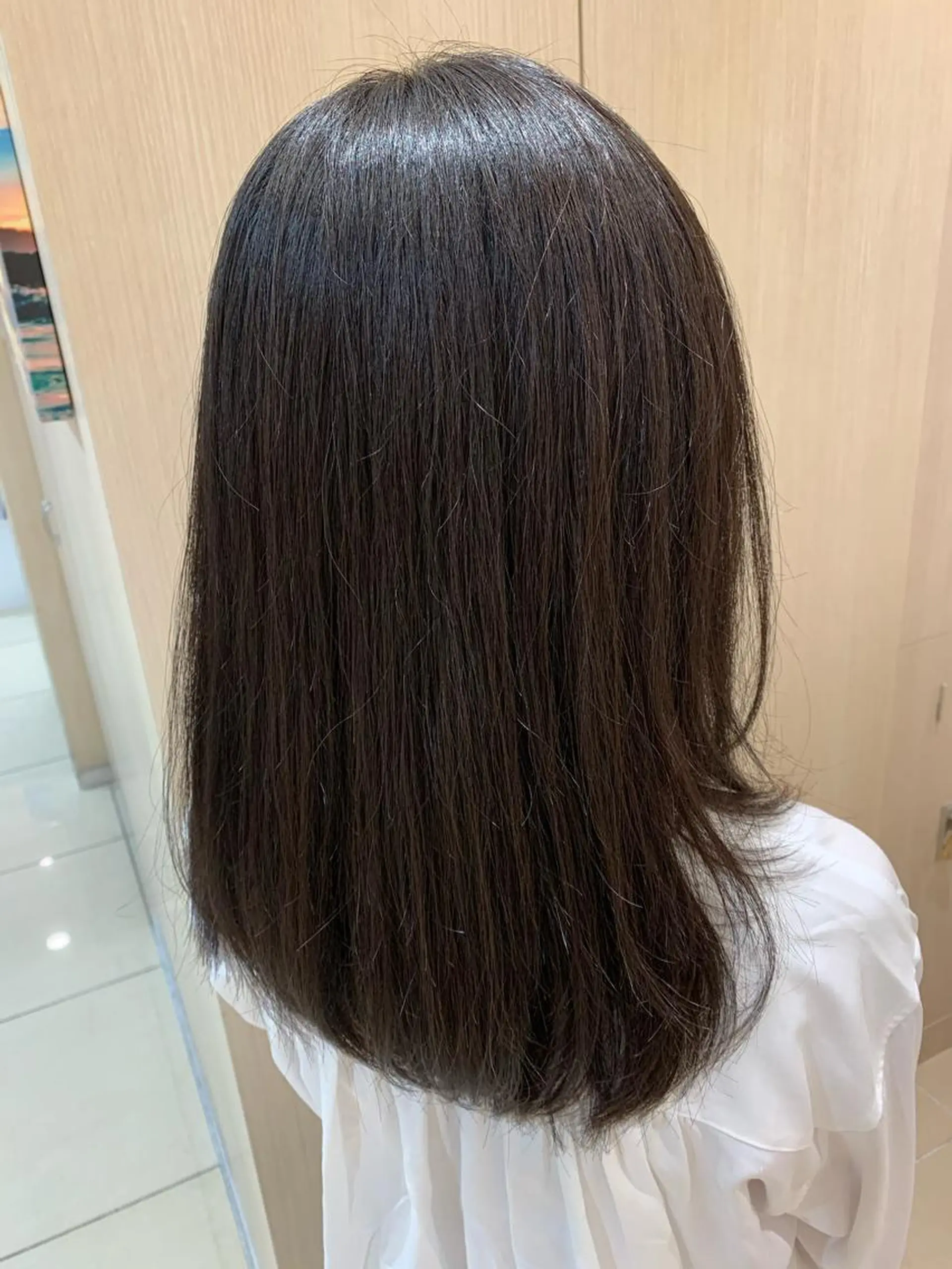 ミディアム ツヤ髪🌈髪質改善 🌈ナカゴシのヘアスタイル