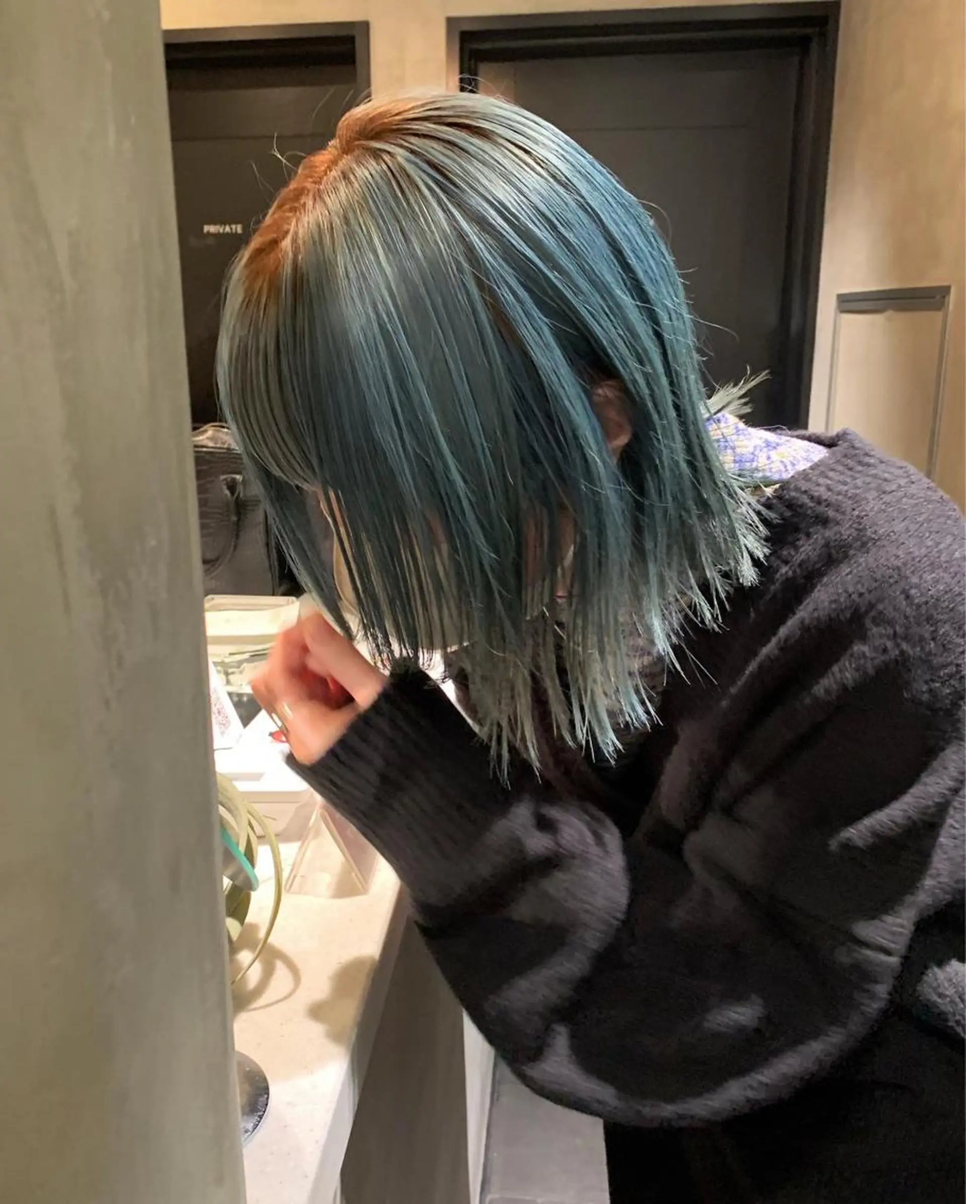 ミディアム カラー ヘアカラー トリートメント アンニュイヘア🪽 ayumiのヘアスタイル