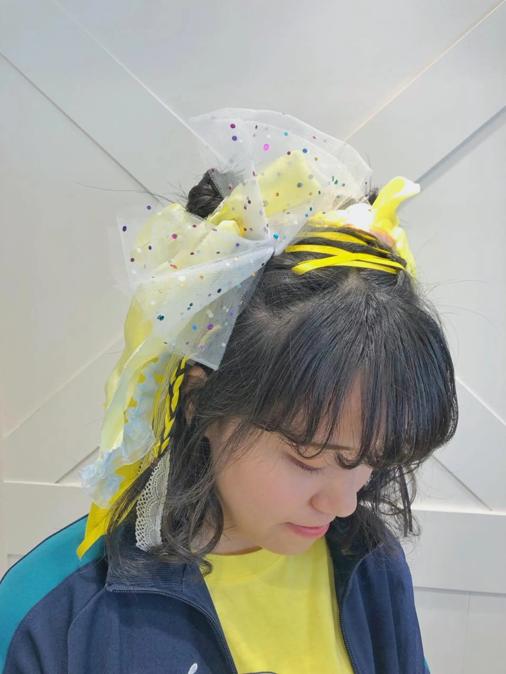 ミディアム ヘアアレンジ oggi +KENJE所属・大平 美沙のヘアスタイル