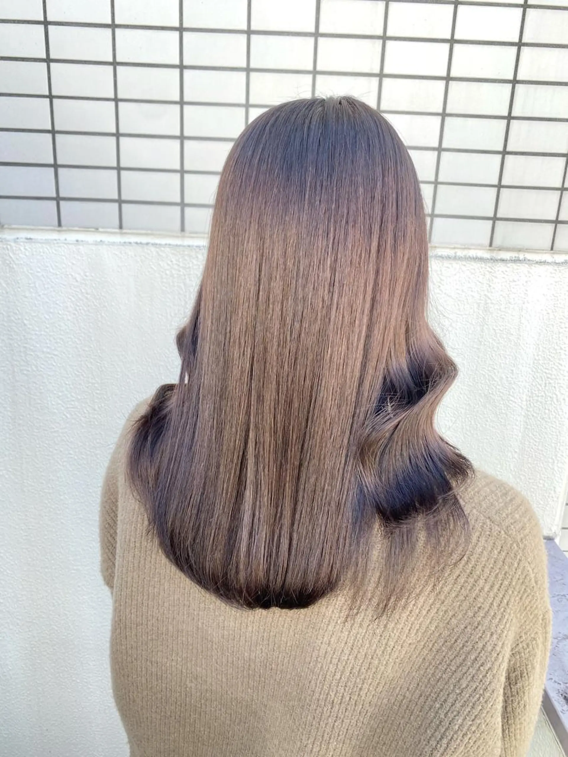 ロング カラー ヘアカラー トリートメント ヘッドスパ ヘアセット EGO所属・EGO Top stylistのヘアスタイル