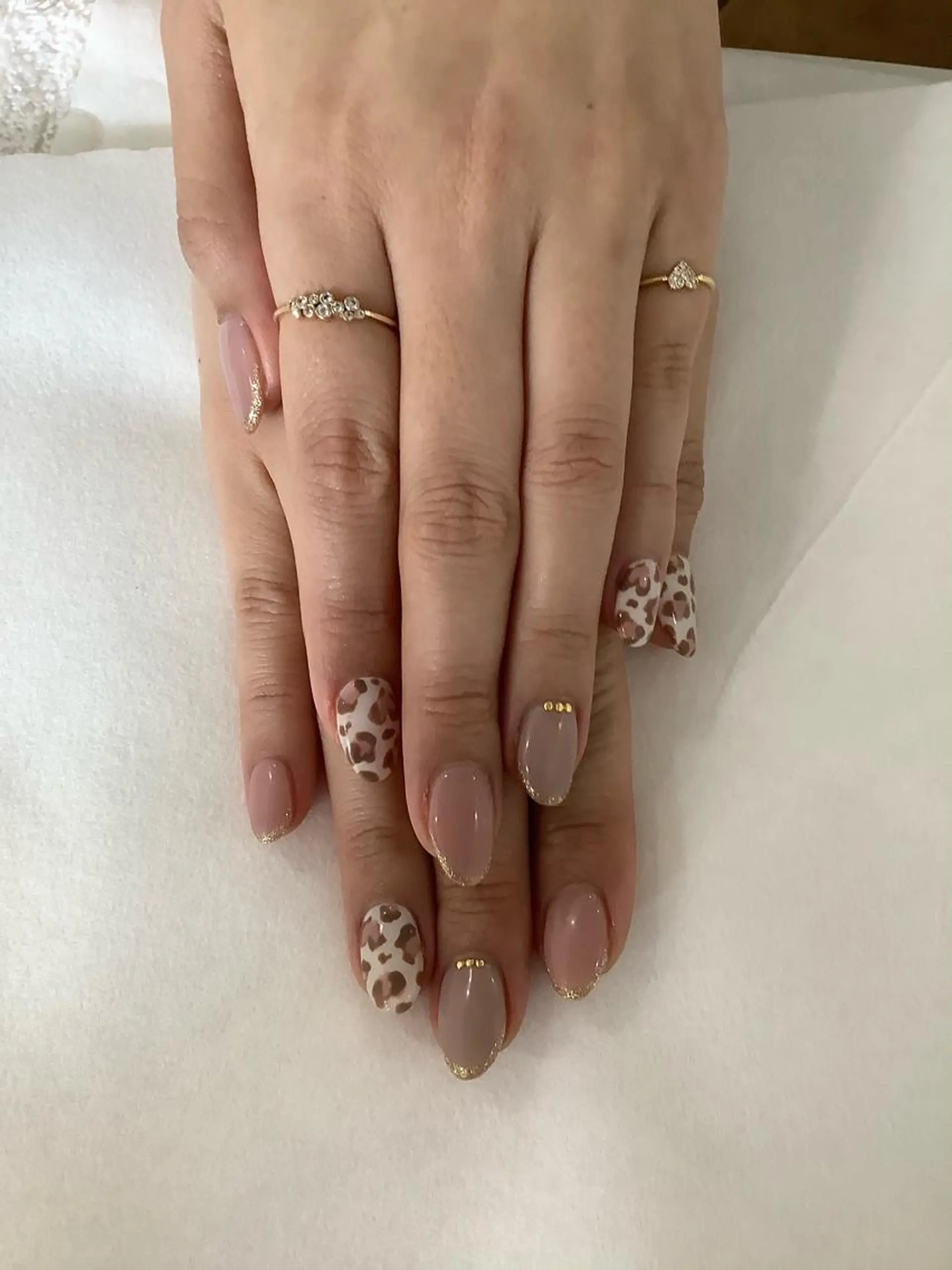 ネイル ハンドネイル 💎🐰 saki. m 🐰💎のネイルデザイン