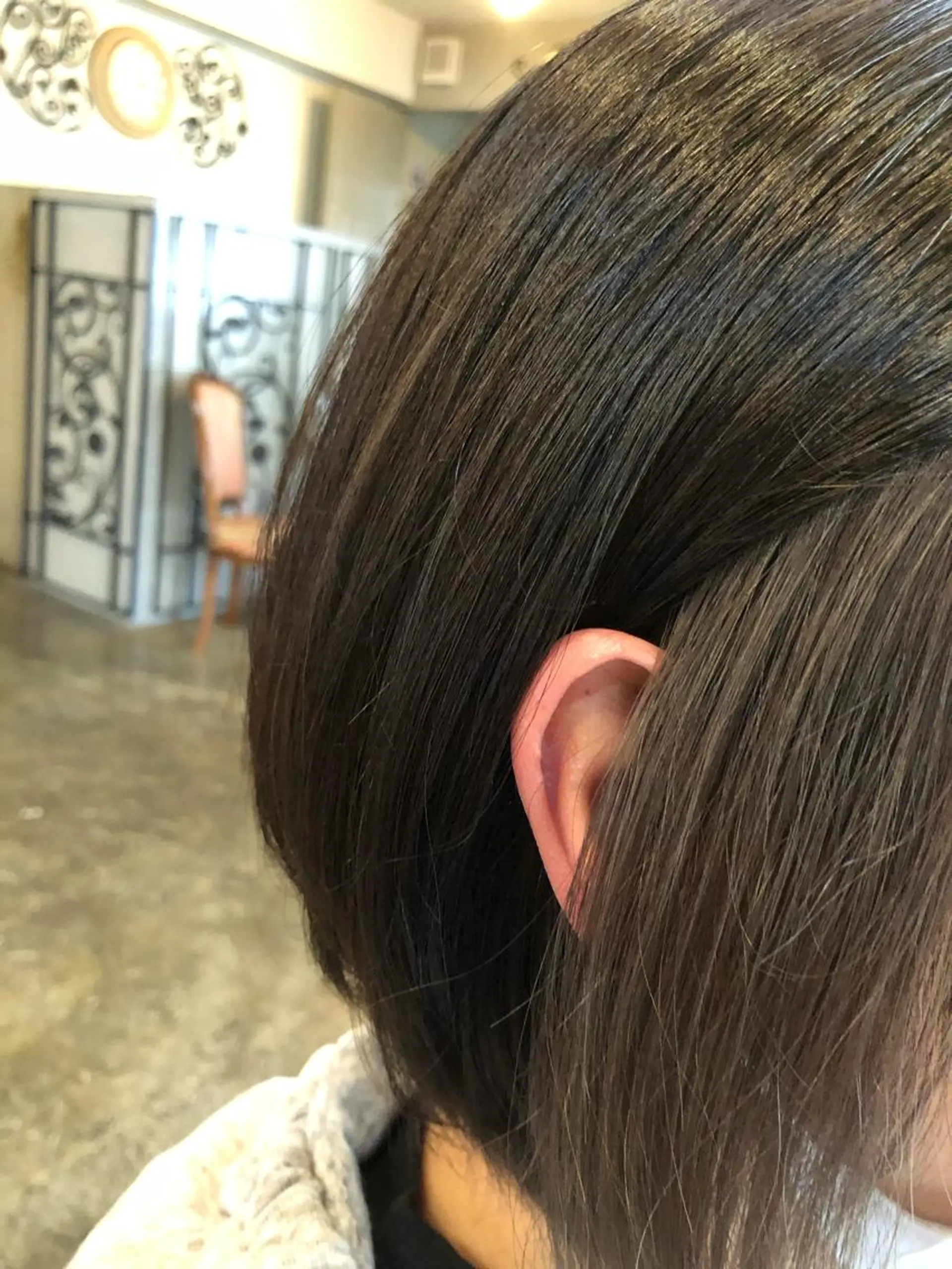 ショート カラー パーマ ヘアアレンジ メンズ メンズブリーチ ブリーチ ヘアカラー ヘアセット 表参道Lise おおいしおりのヘアスタイル