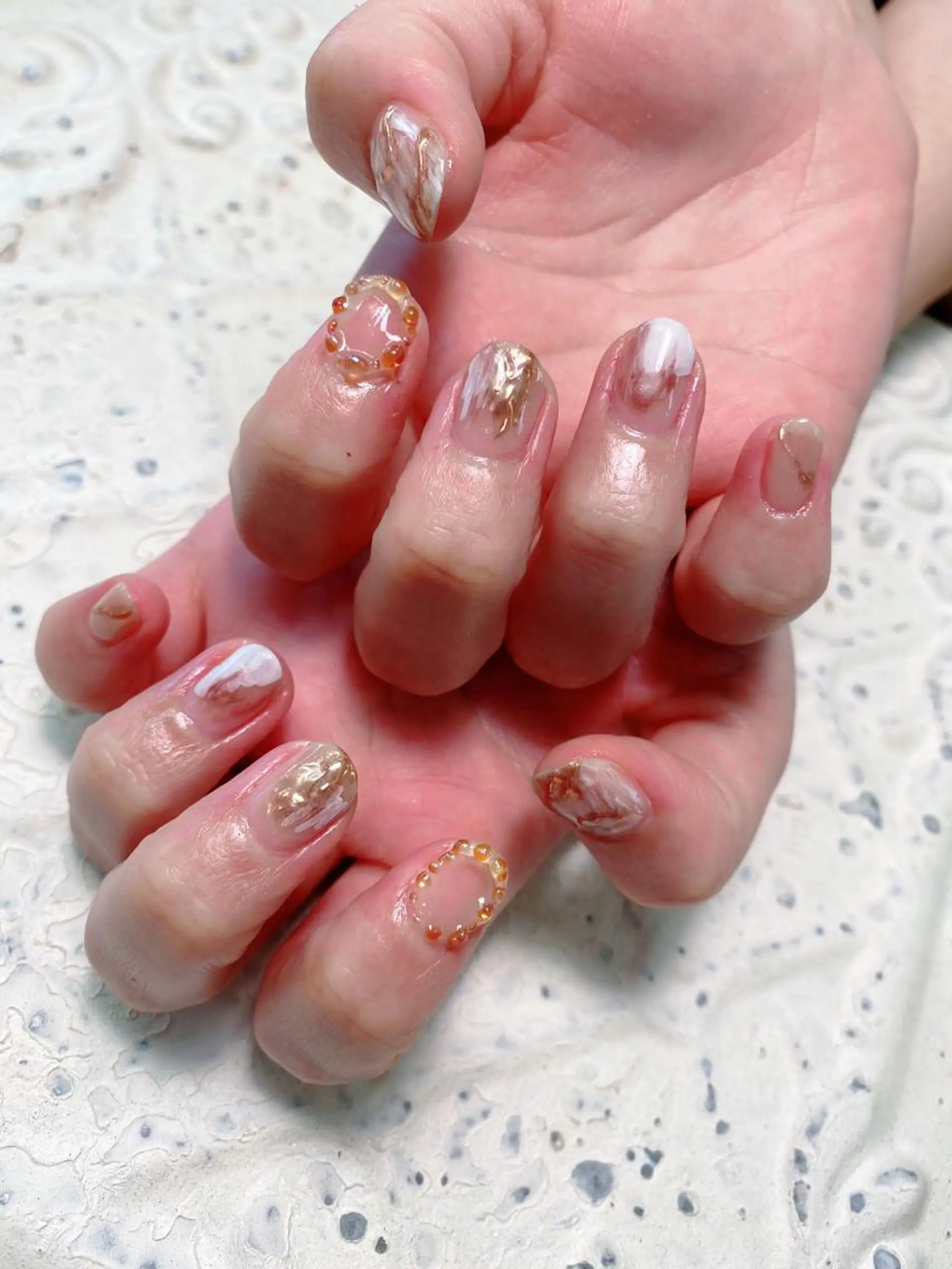 ネイル ニュアンスネイル Y nailのネイルデザイン