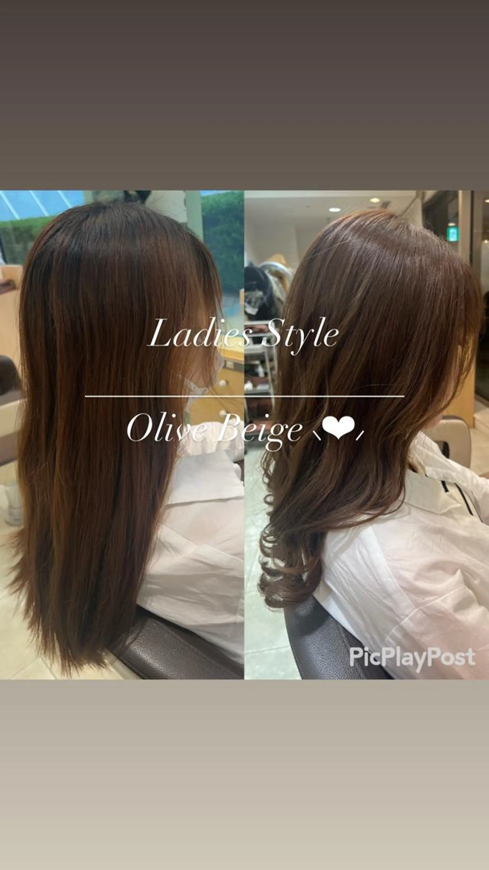 ロング カラー 大人女性ぼかし メンズ強化🦙平作のヘアスタイル