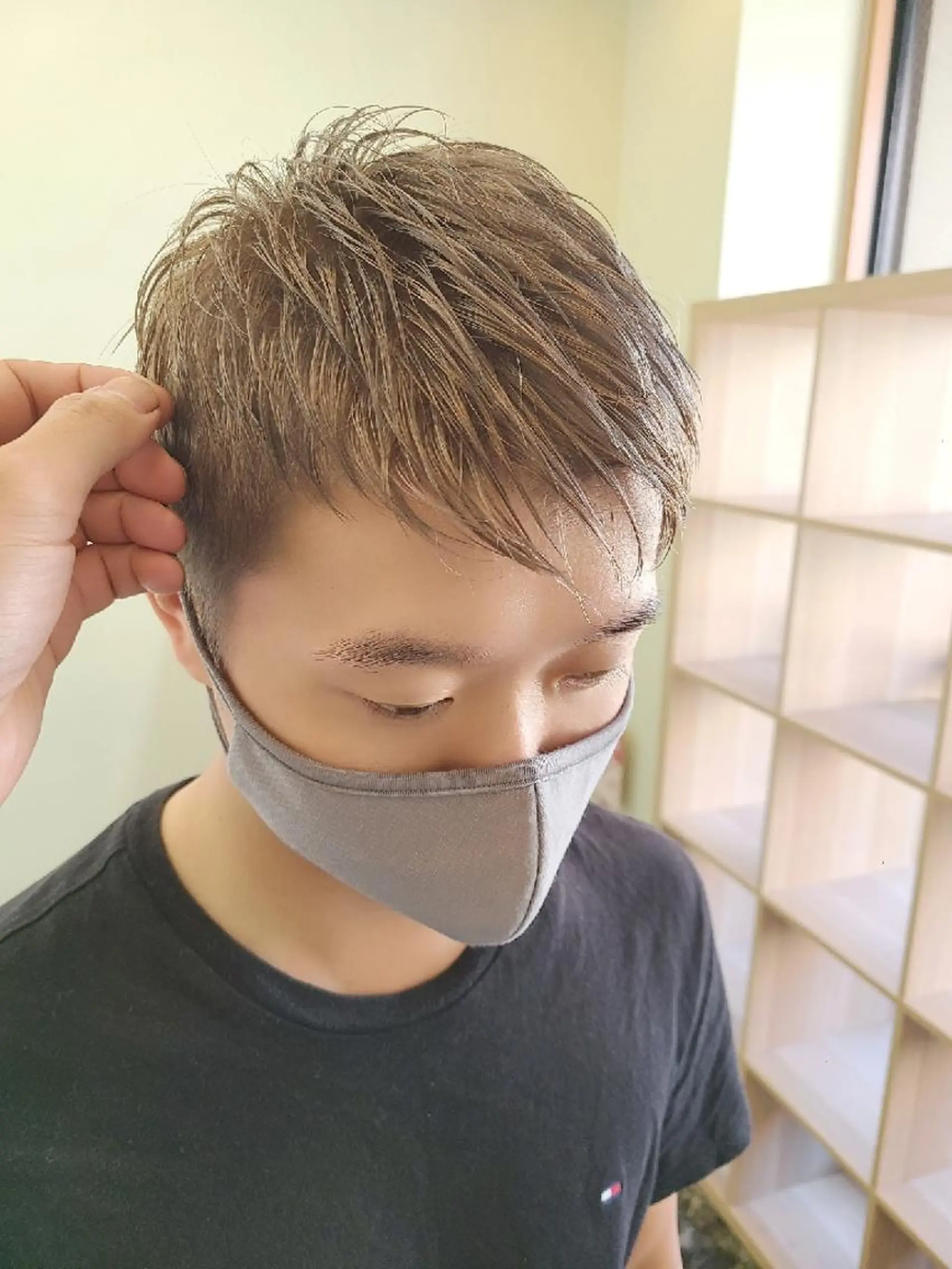 ショート メンズ カット ヘアカラー トリートメント 【ネウィ天王寺 】seiyaのヘアスタイル