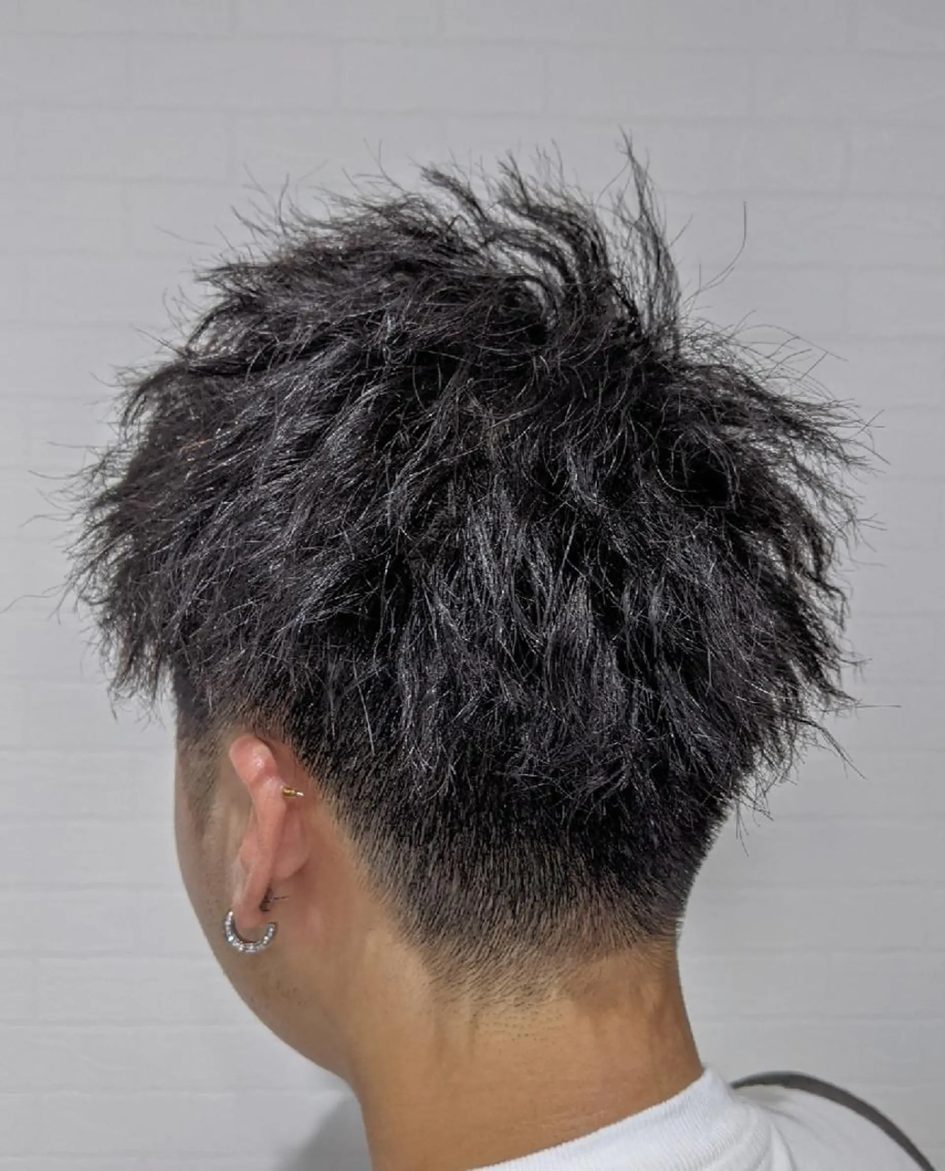 メンズ パーマ 藤田 大輔のヘアスタイル