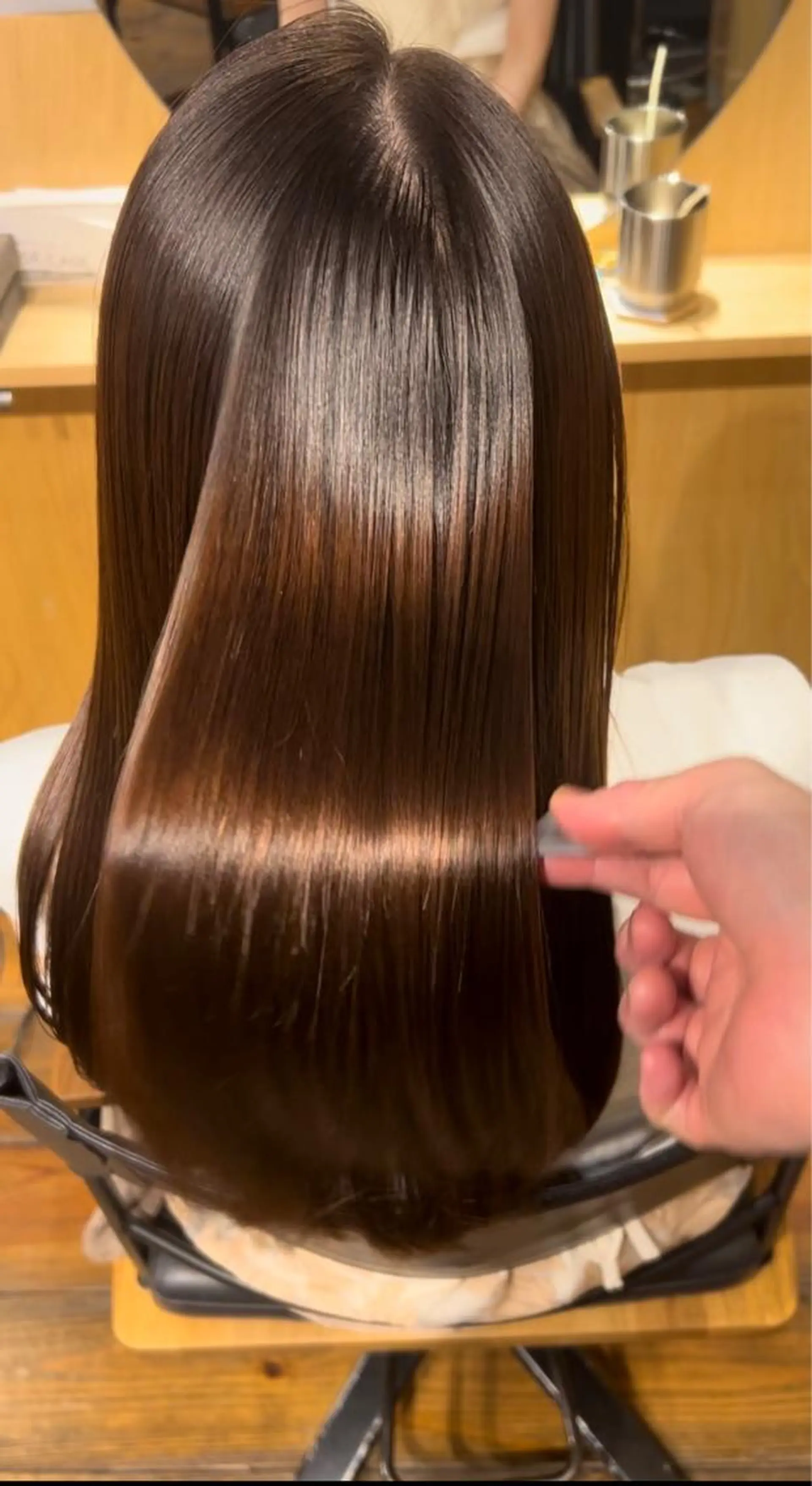 セミロング カラー パーマ ブリーチ ケアブリーチ ダブルカラー ハイライトカラー インナーカラー 【美髪とカット】 AKIFUMIのヘアスタイル