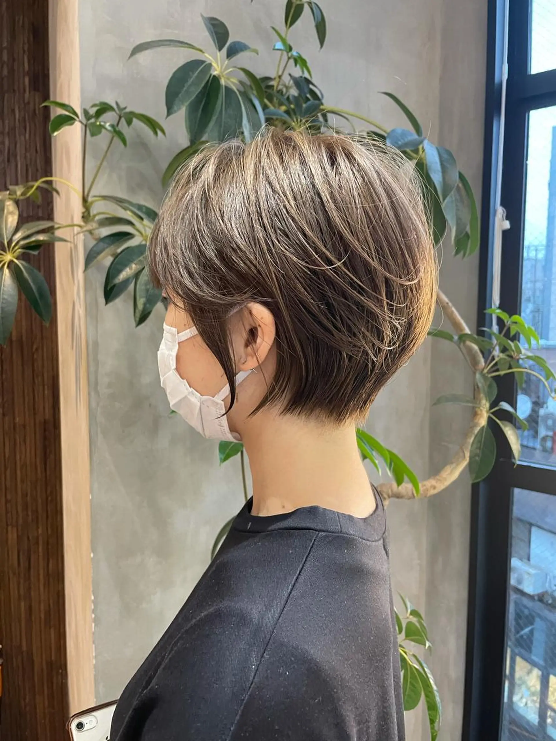 ショート カラー ヘアカラー トリートメント 🉐レイヤー/塩見 弘樹🉐渋谷のヘアスタイル