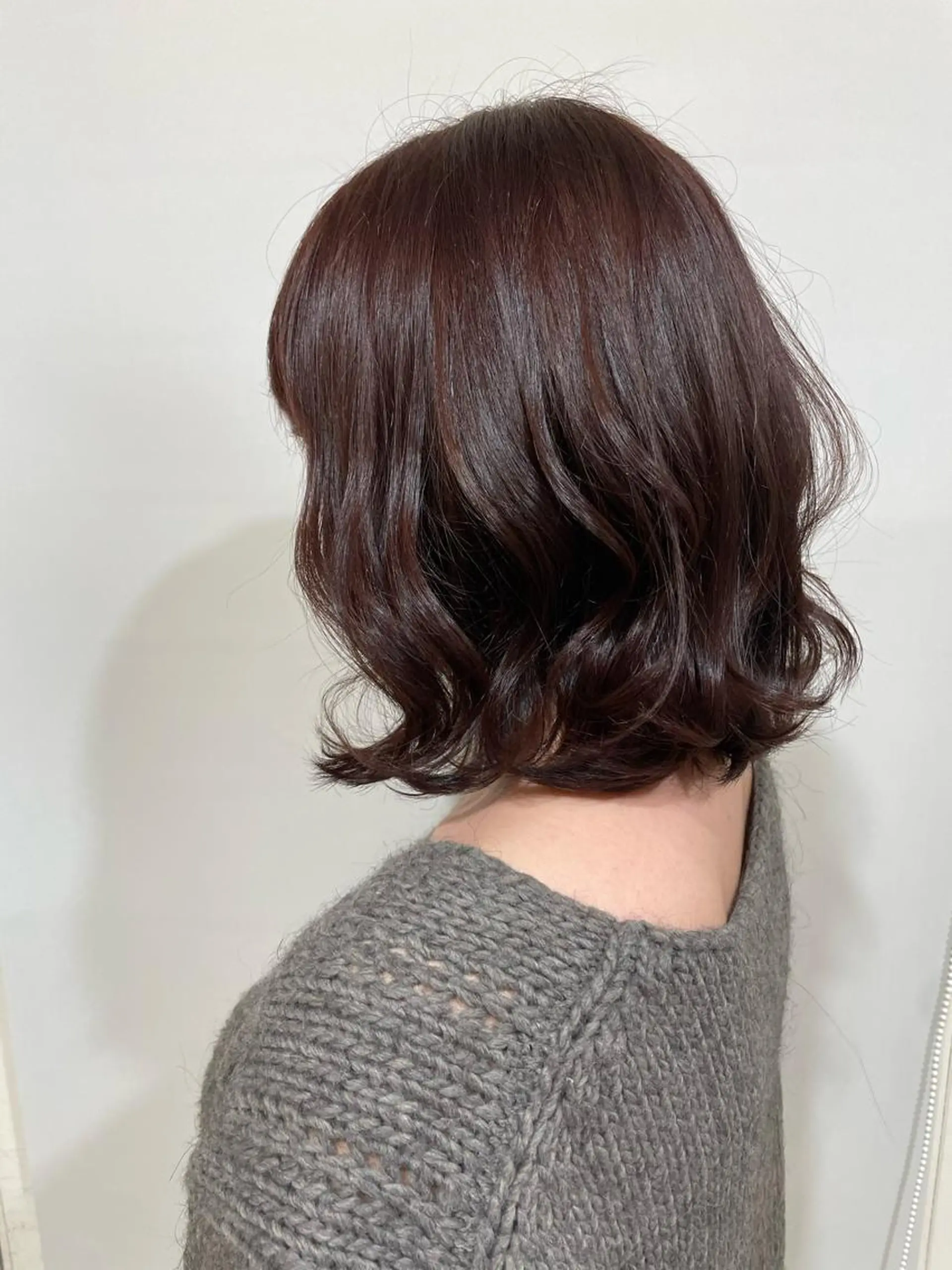 ミディアム 末田 柊希のヘアスタイル