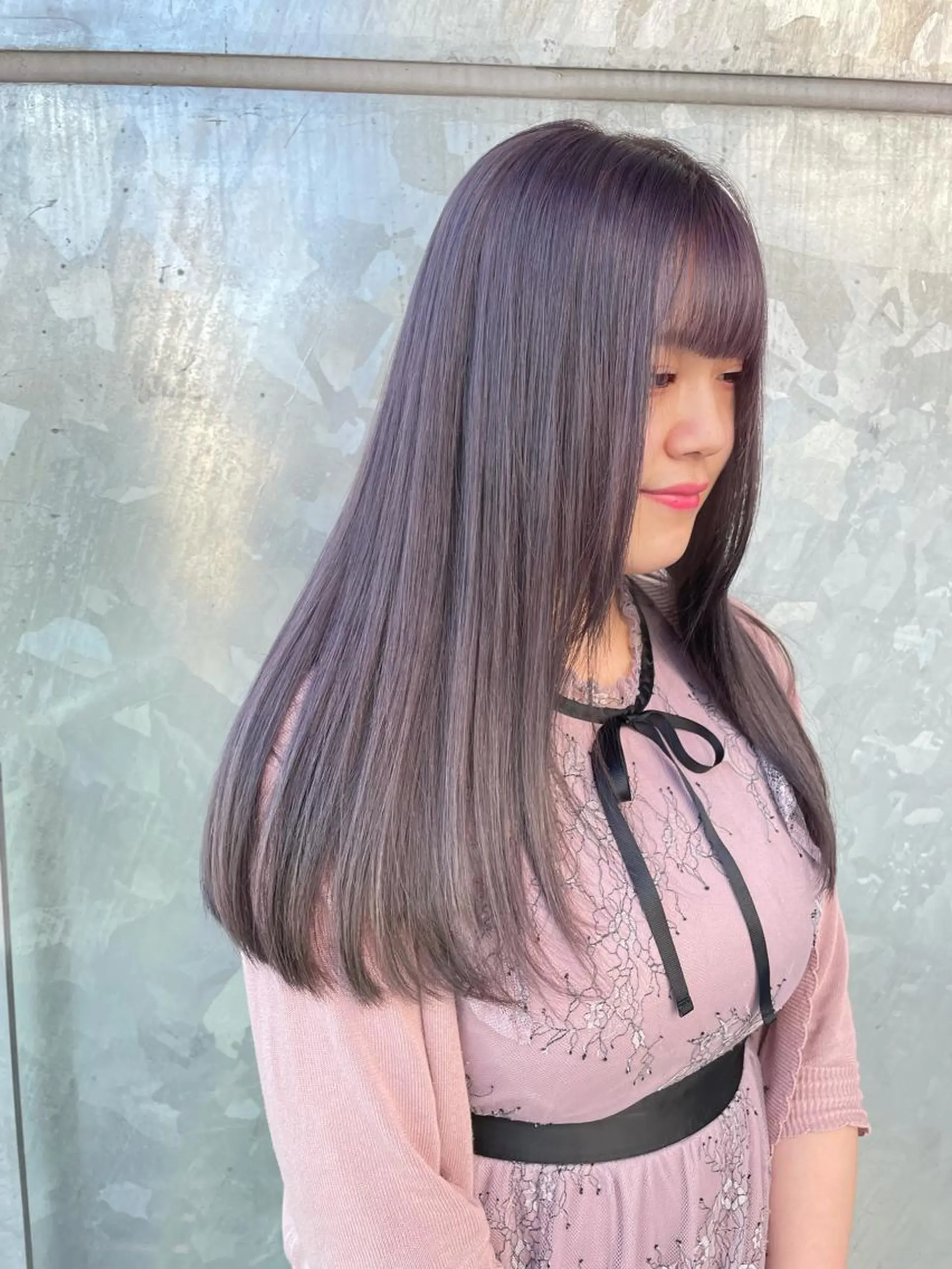 ロング カラー ヘアアレンジ カット ヘアカラー トリートメント ヘアセット 🍃柔らかヘアー田中 瑞希🍃のヘアスタイル