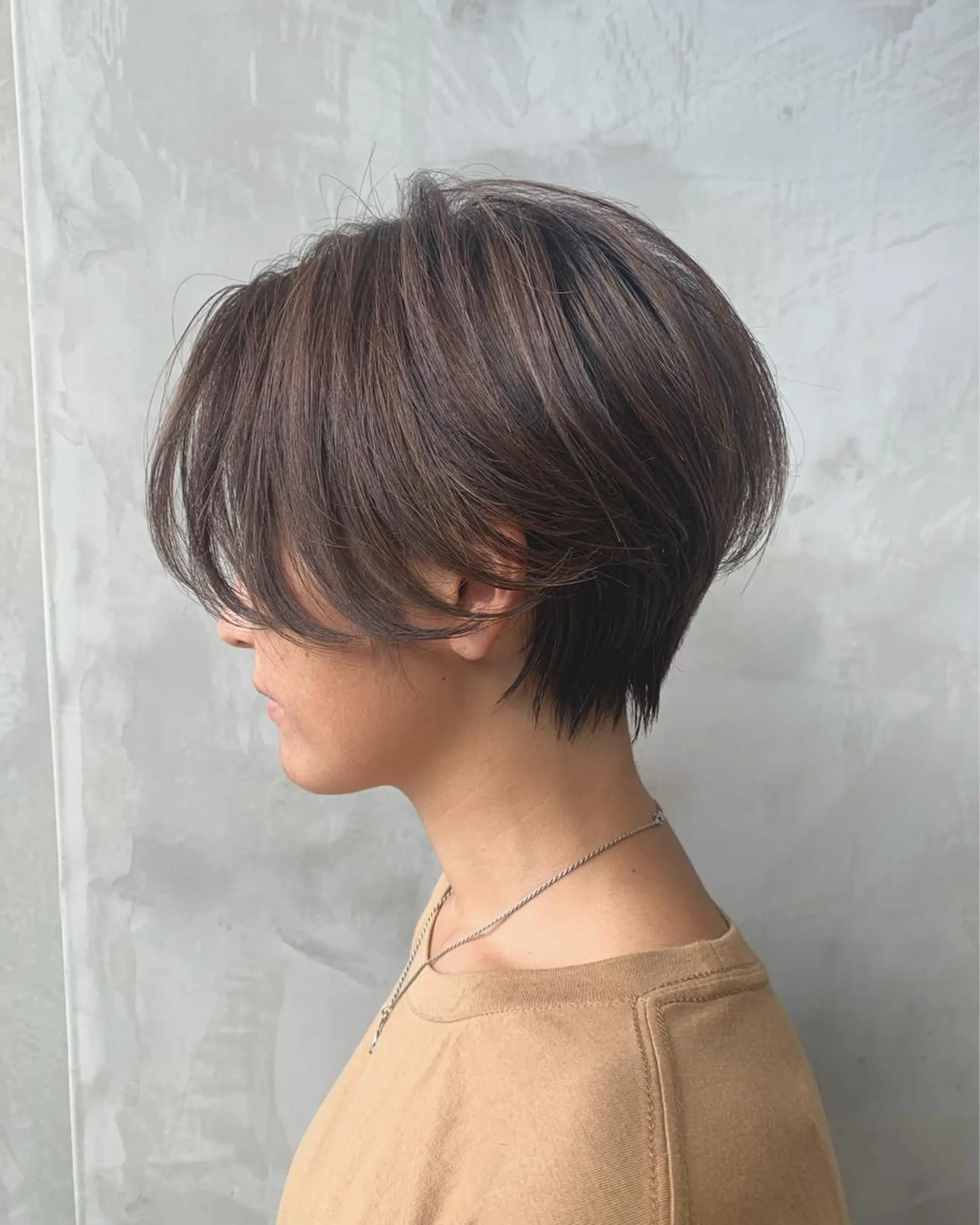 ショート カラー カット ヘアカラー トリートメント 🉐レイヤー/塩見 弘樹🉐渋谷のヘアスタイル