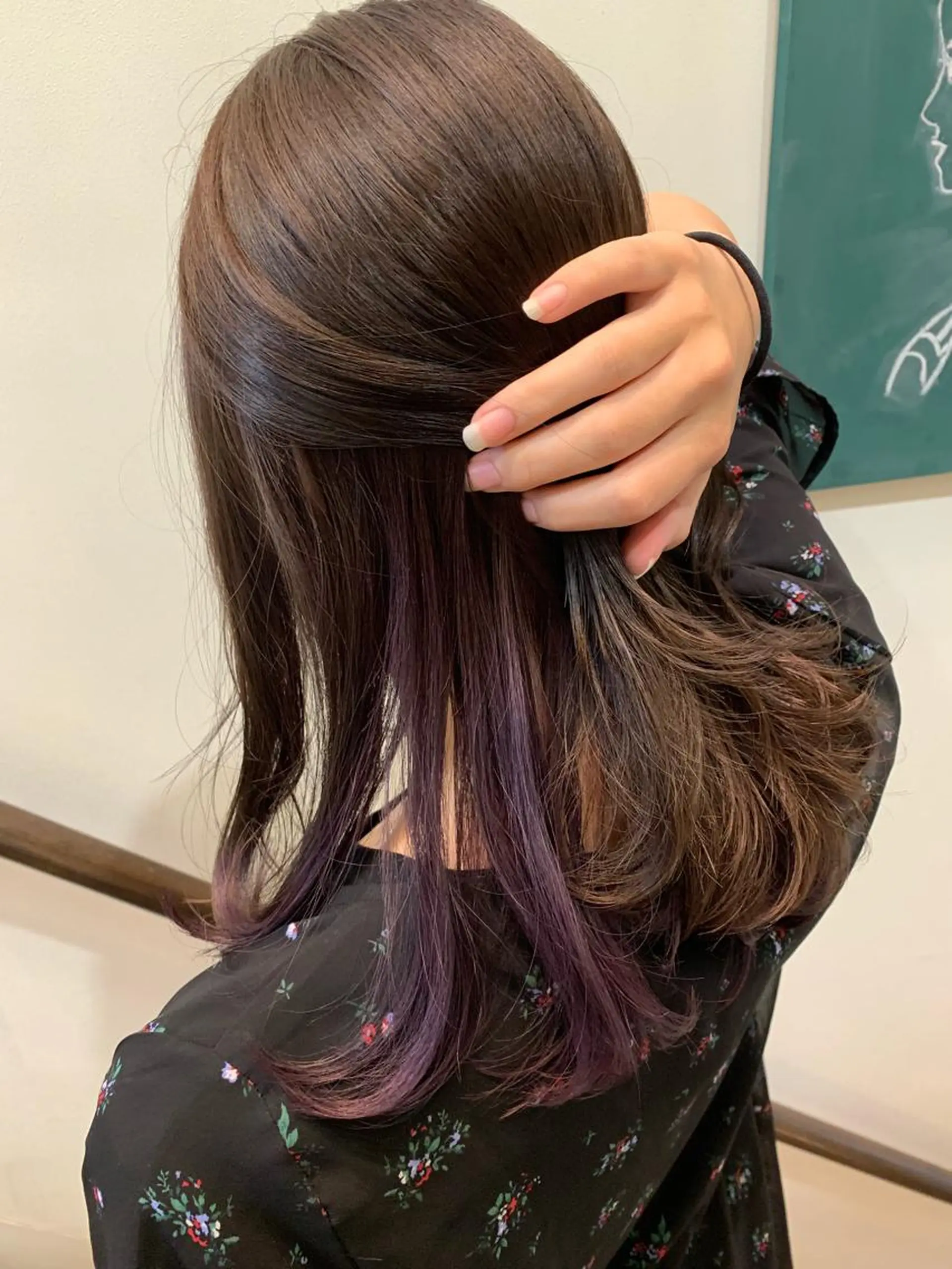 ロング カラー インナーカラー メンズブリーチカラー /NAOのヘアスタイル