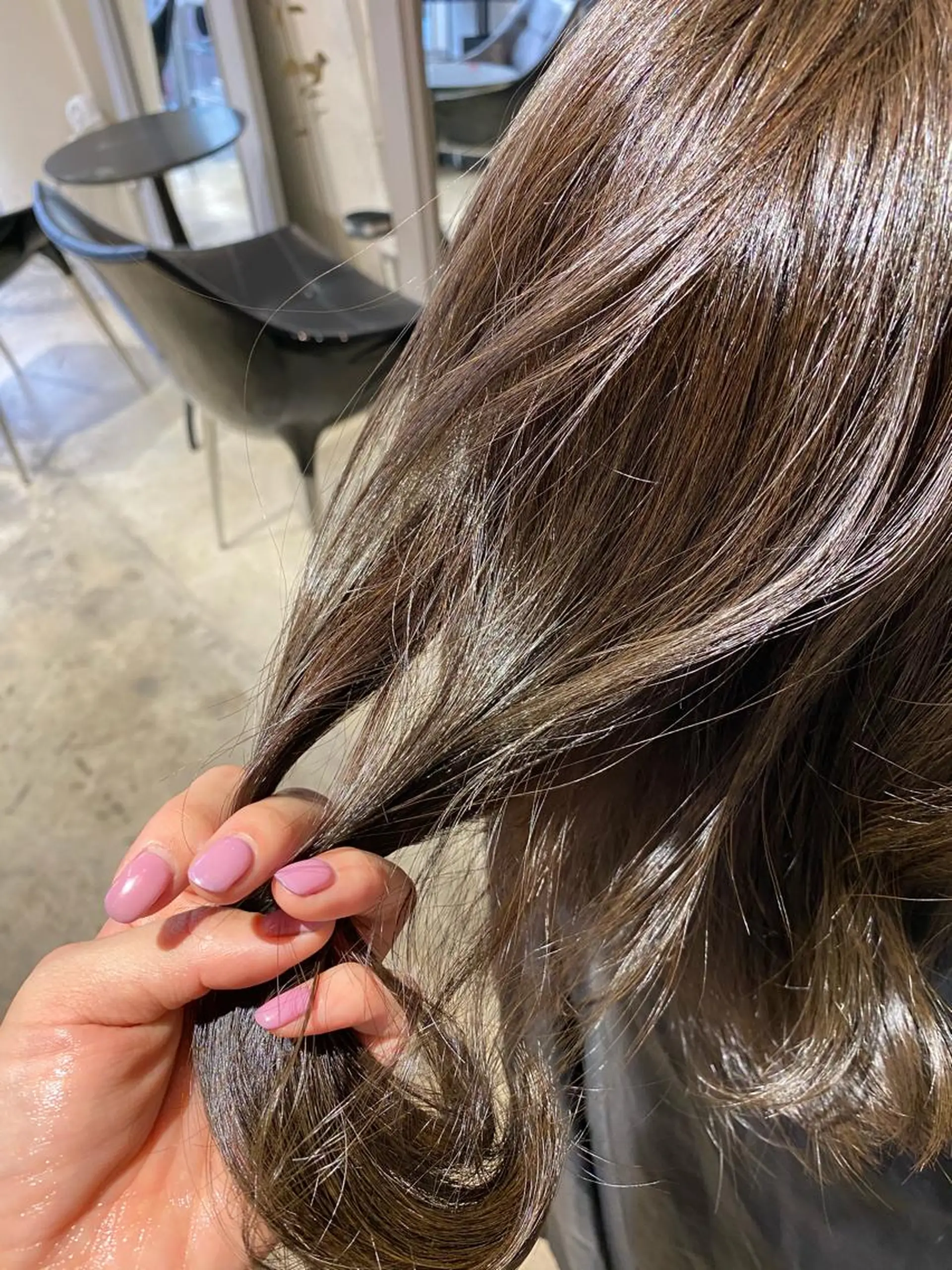 カラー 秋山 裕香のヘアスタイル