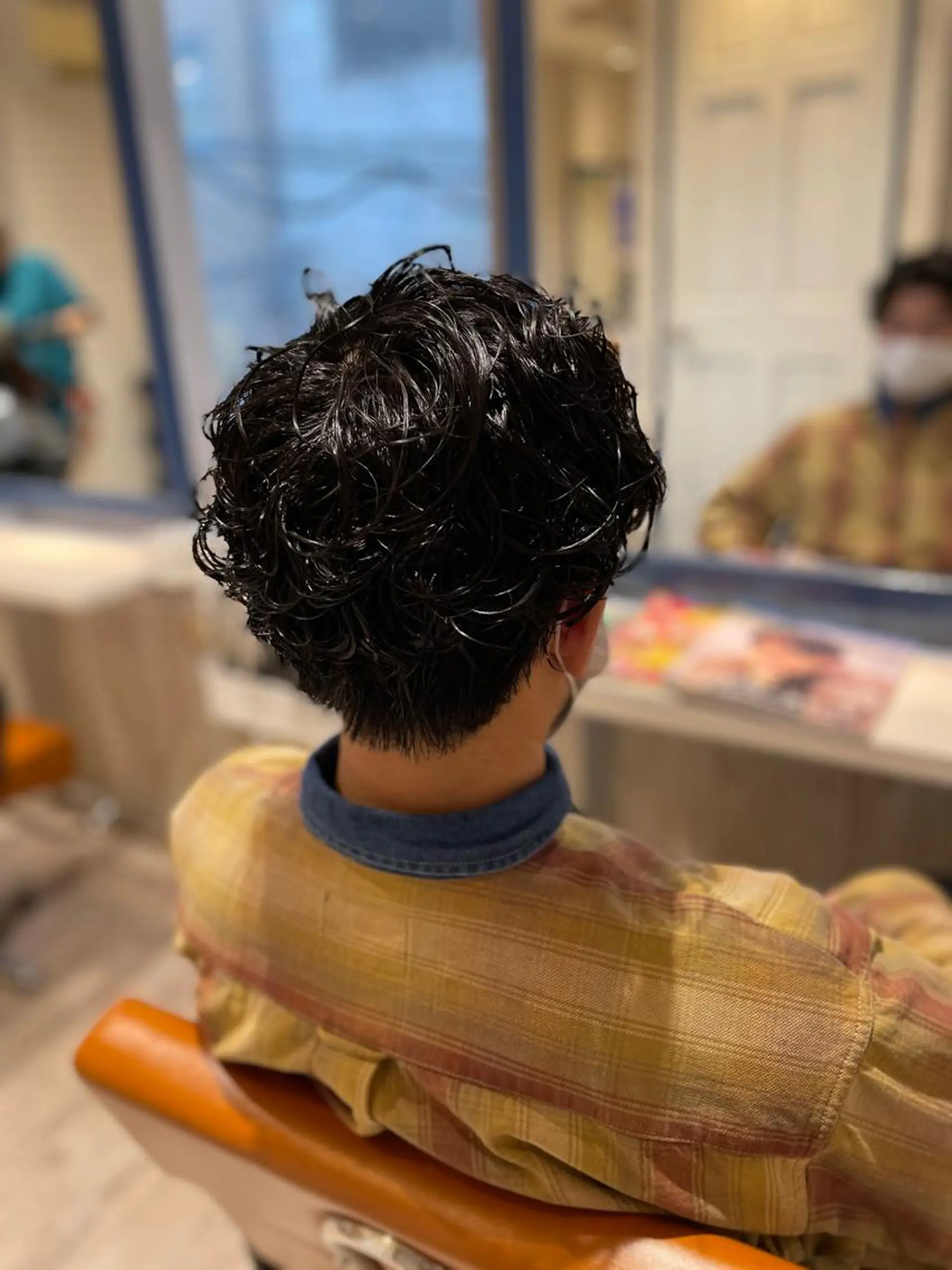 パーマ メンズ メンズパーマ 新井那紬🌿 arai nahoのヘアスタイル