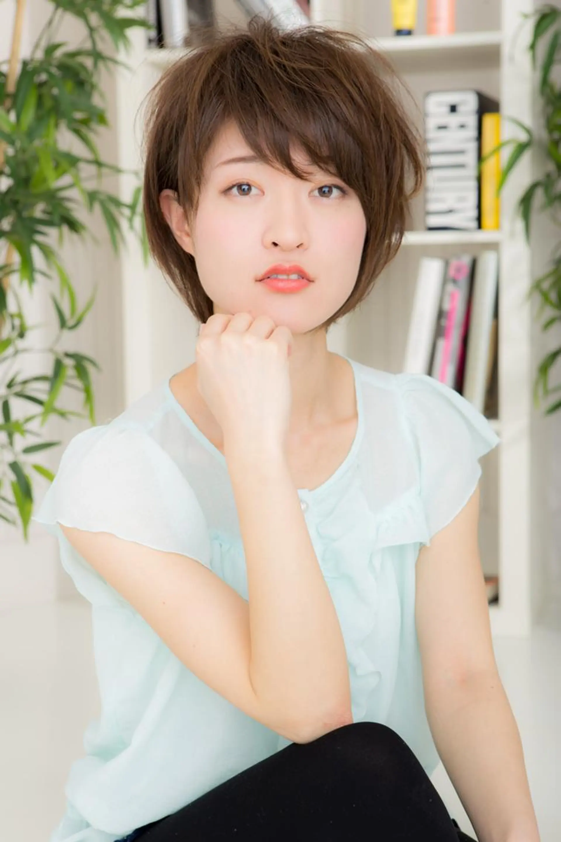 カラー パーマ チーフデザイナー 西川凌史のヘアスタイル