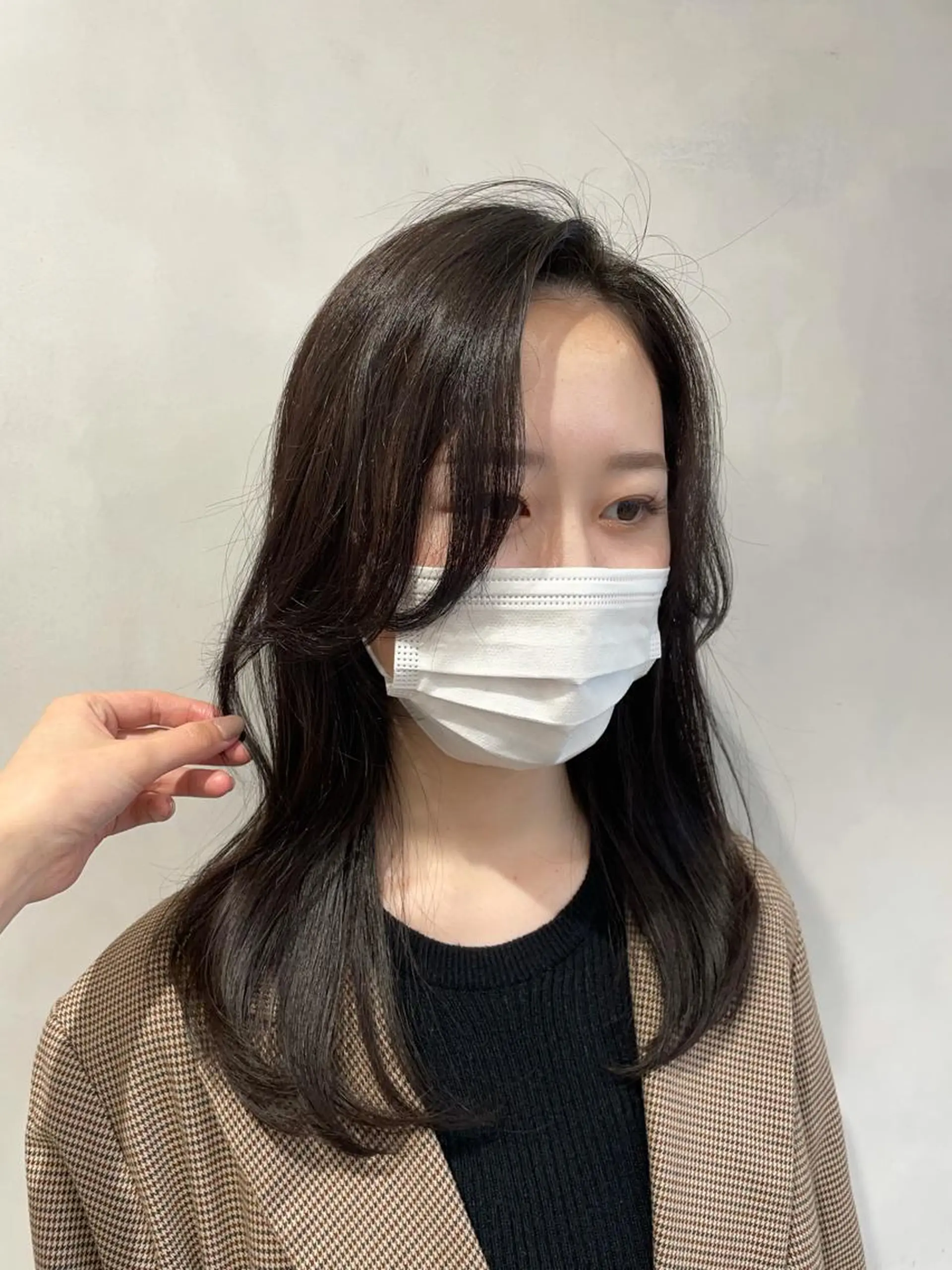 セミロング ❤︎︎韓国ヘア❤︎︎ 𝑺𝒉𝒊𝒉𝒐のヘアスタイル