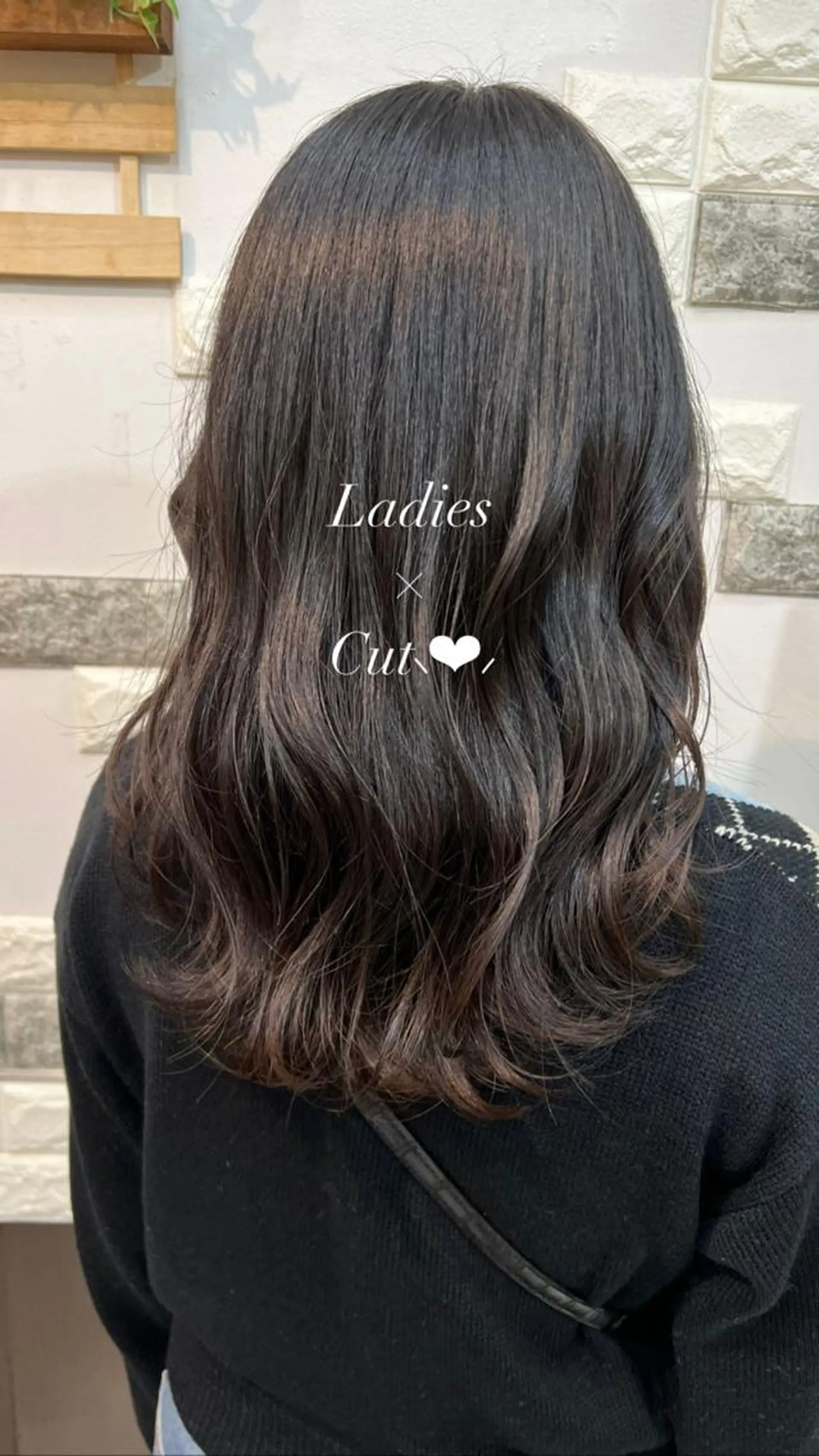 セミロング 大人女性ぼかし メンズ強化🦙平作のヘアスタイル