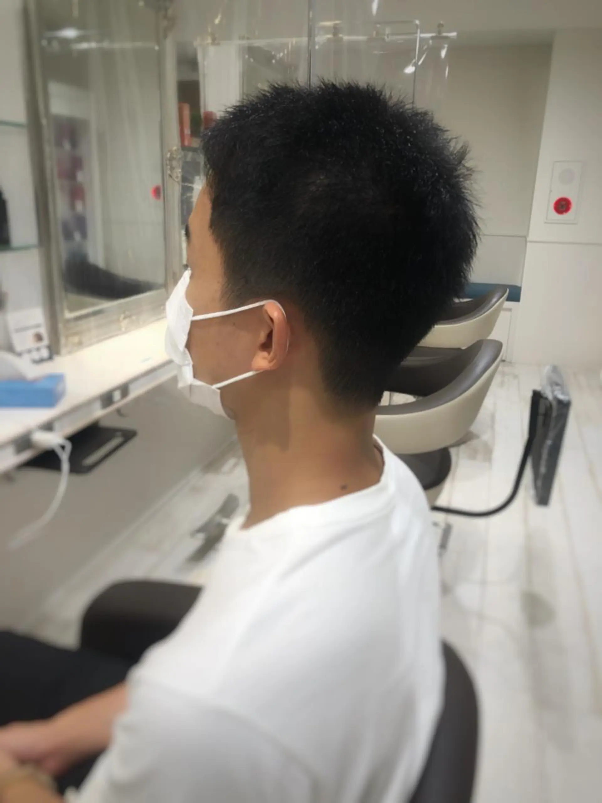 ショート メンズ 田中 瑞妃のヘアスタイル