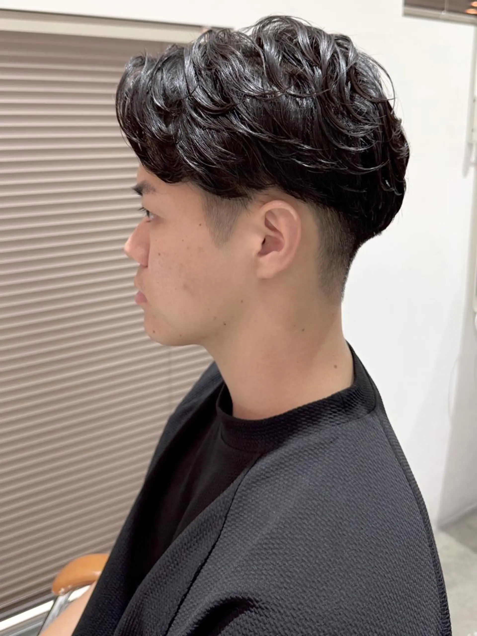 ショート パーマ メンズ 早稲田/メンズパーマ /カラー/松井聖虎のヘアスタイル