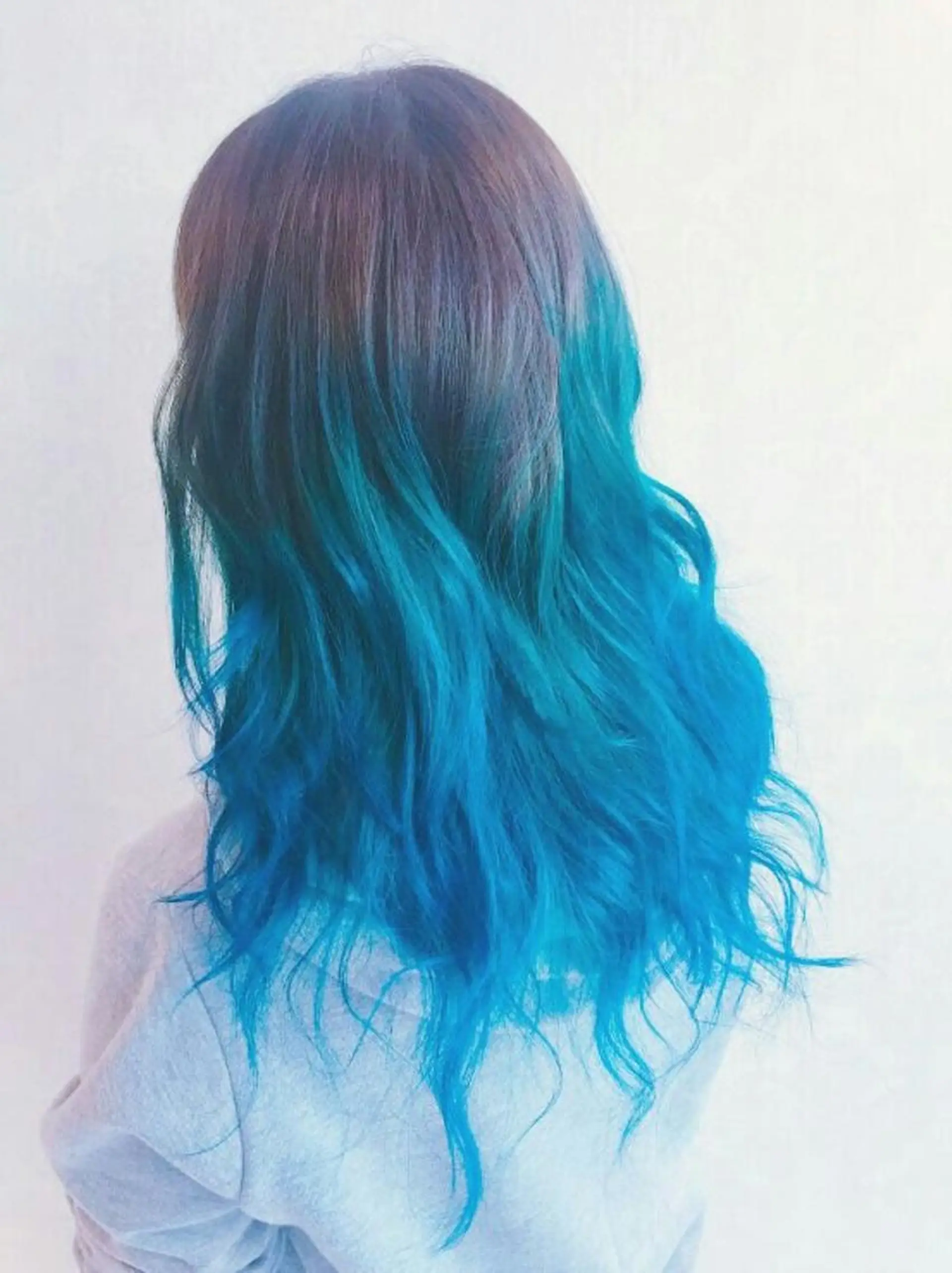 ロング カラー グラデーションカラー 福田 武士のヘアスタイル