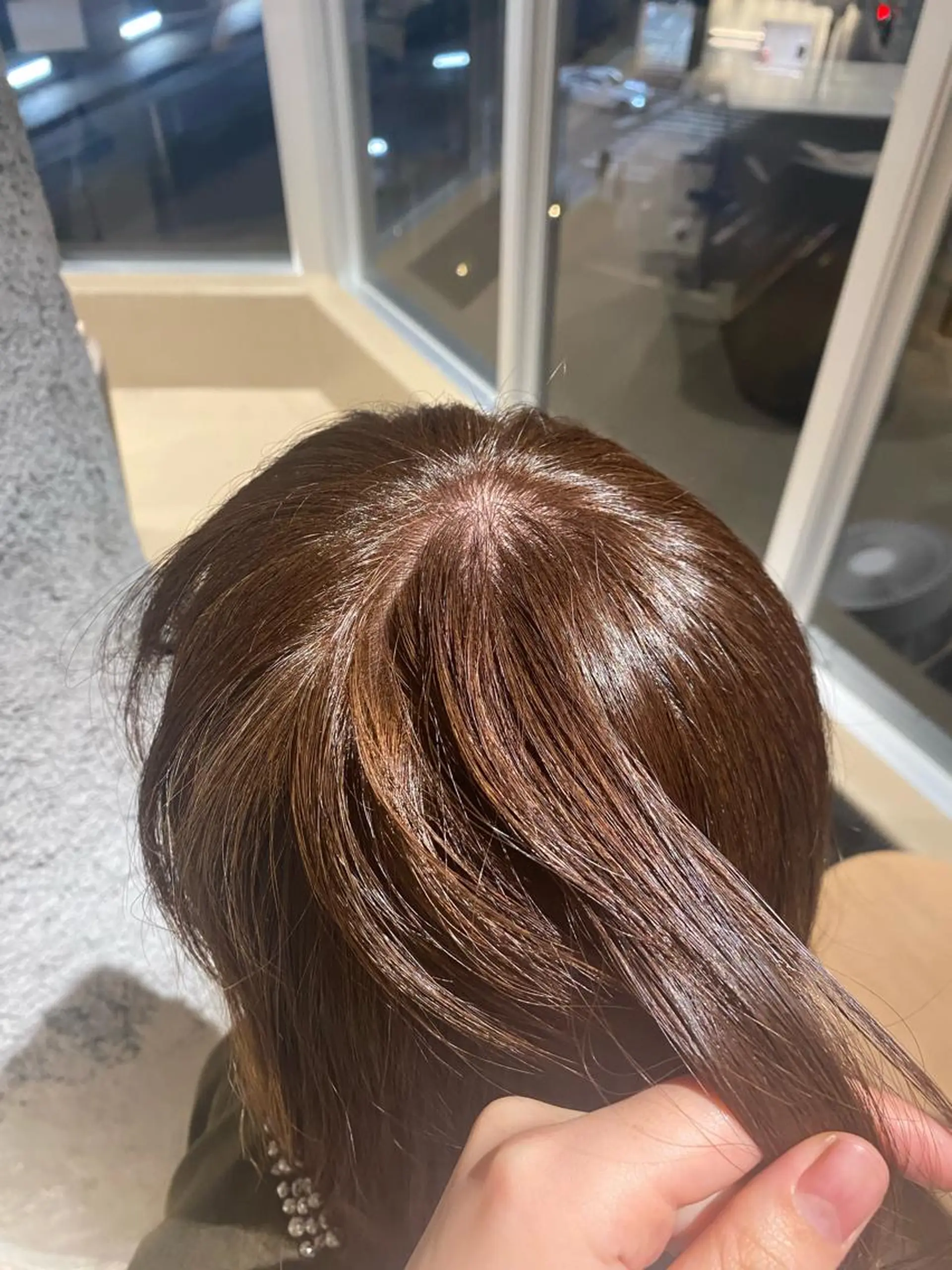 ロング カラー 未 来カットモデル無料のヘアスタイル