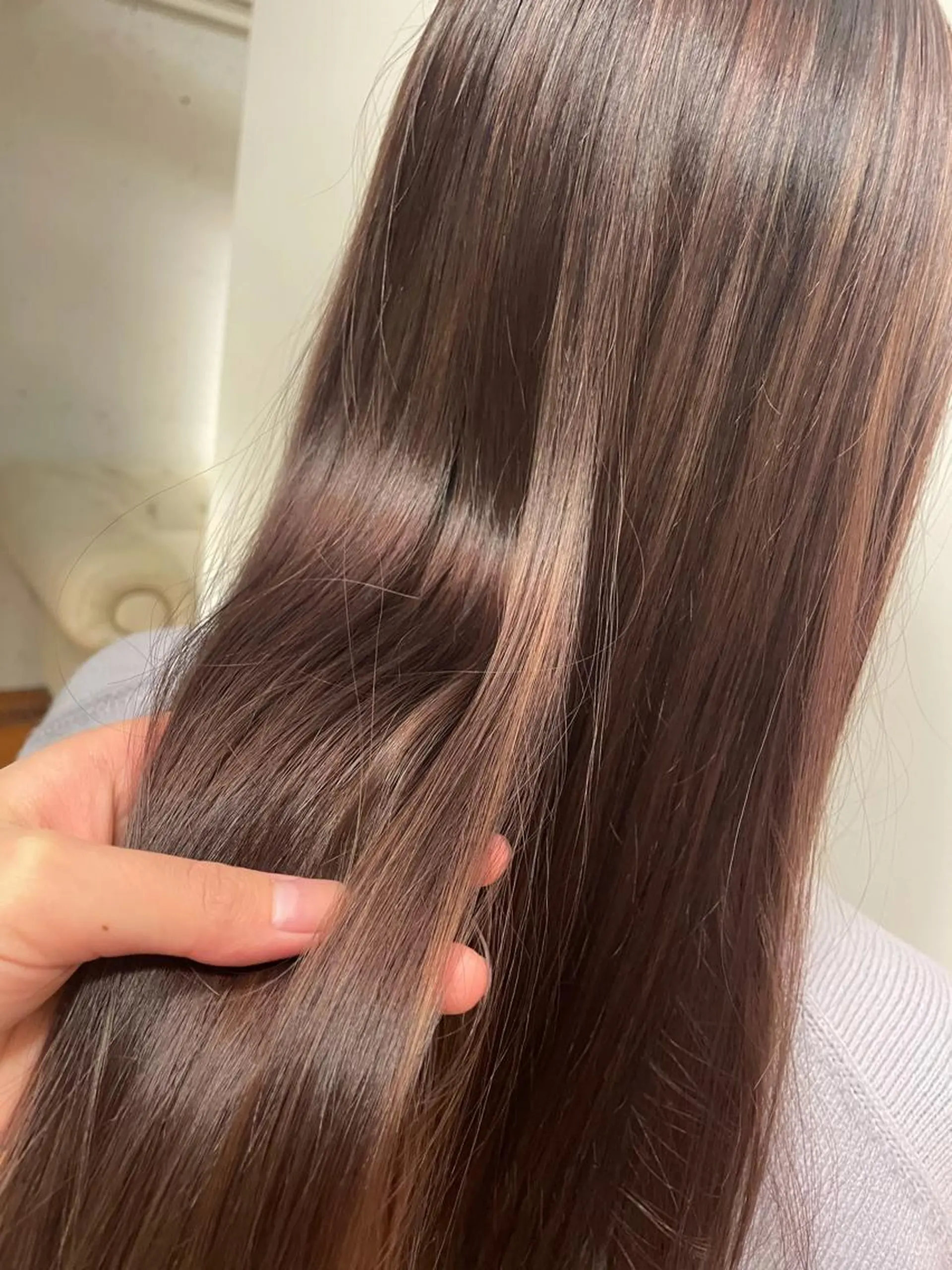 ロング カラー カット ヘアカラー Ursus hair Design by HEADLIGHT 本八幡所属・佐々木 千夏のヘアスタイル