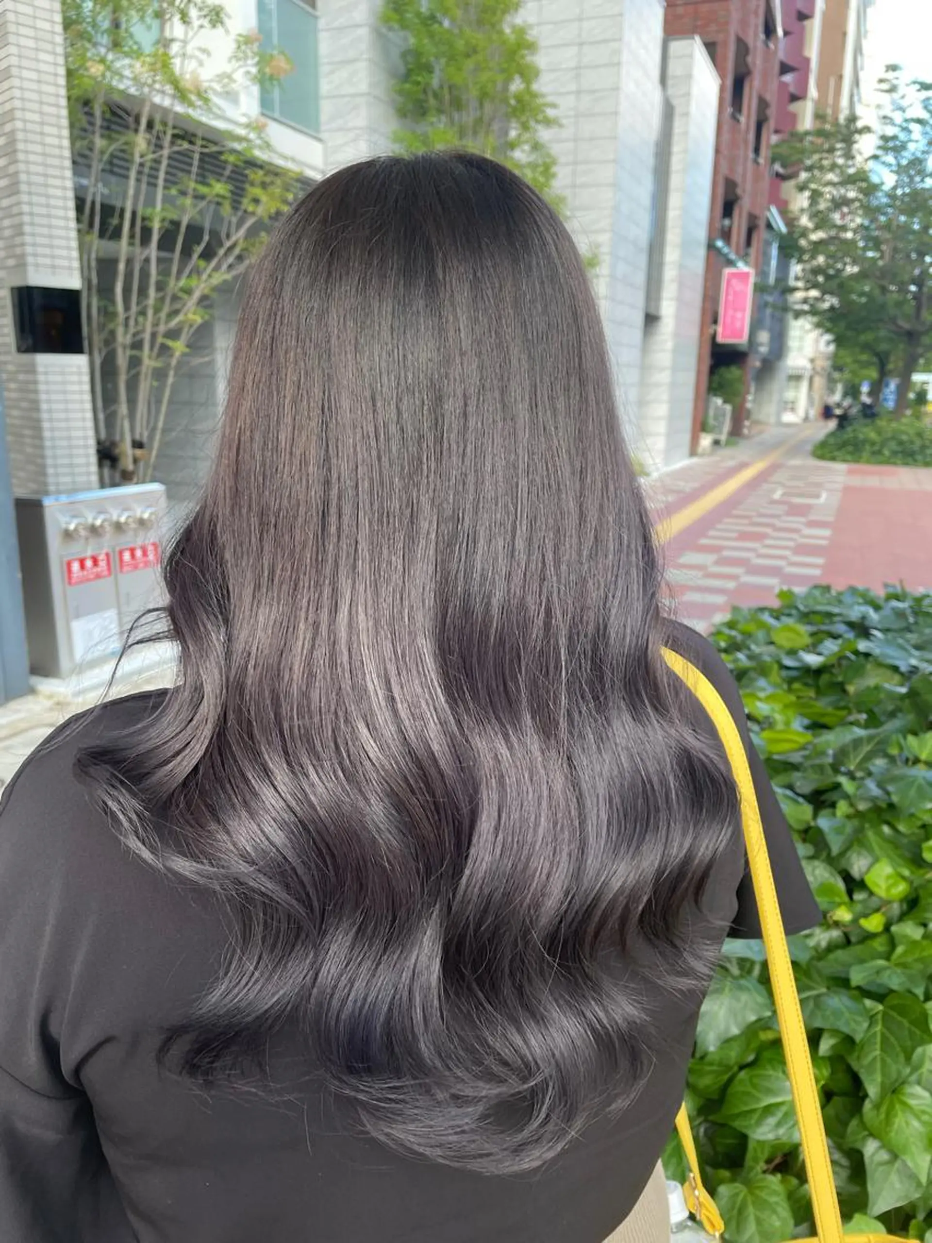 ロング カラー 透明感カラー 韓国風/亀之園 涼のヘアスタイル