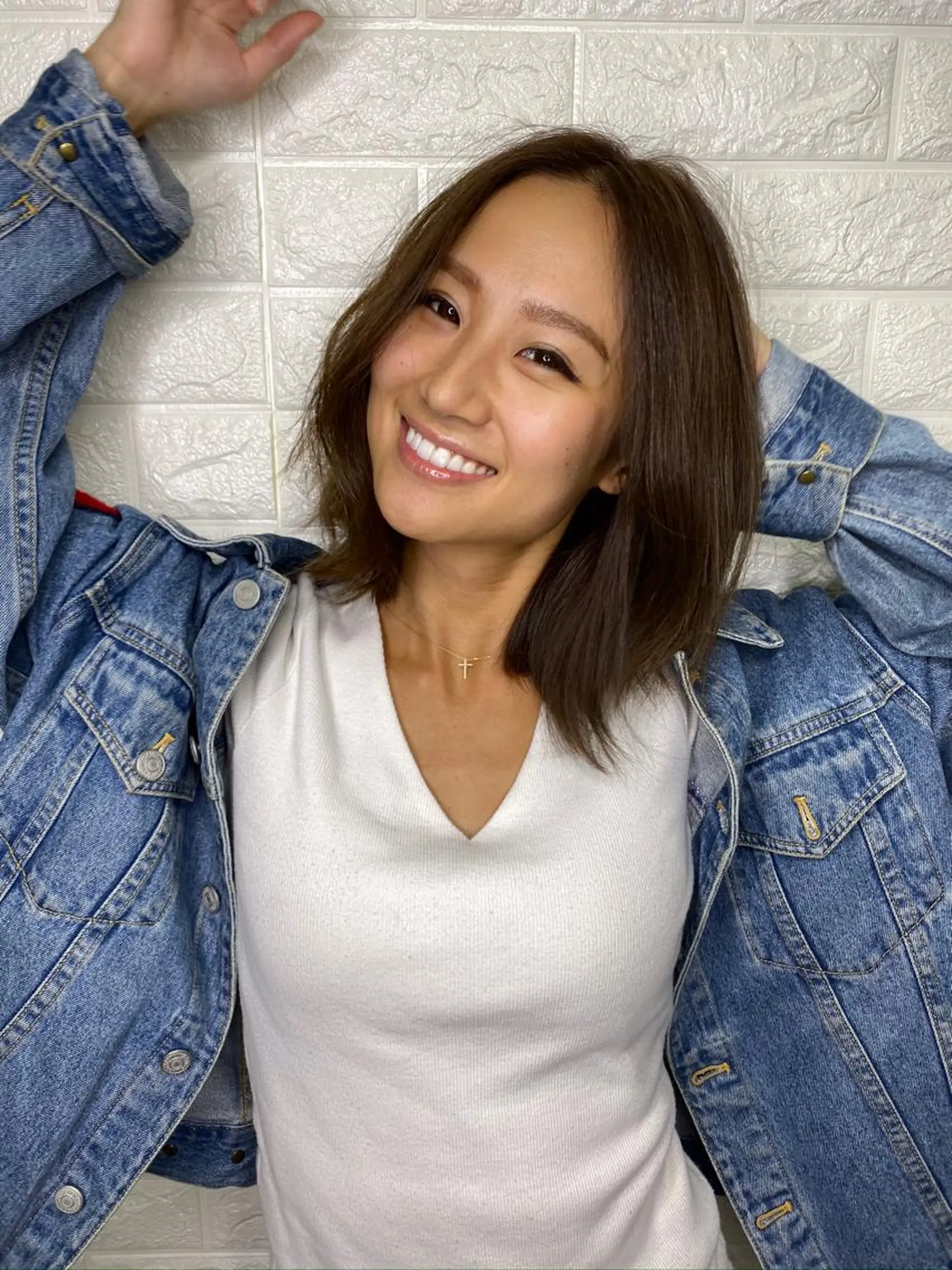 ミディアム GO TODAYシェアサロン原宿Leap店所属・髪質改善 レイヤー Naoyaのヘアスタイル