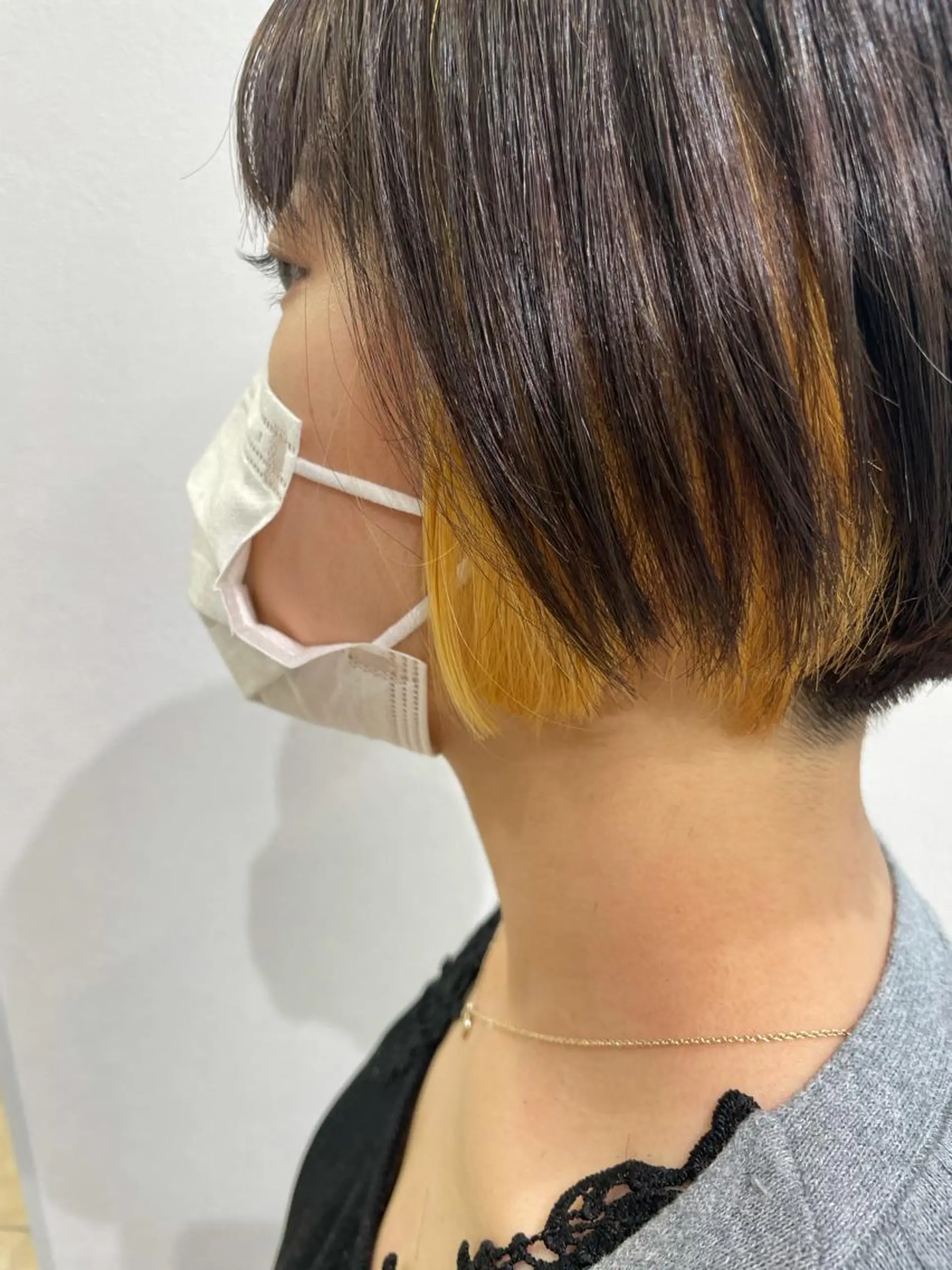 ショート カラー 福島成美/髪質改善 縮毛矯正/カラーのヘアスタイル