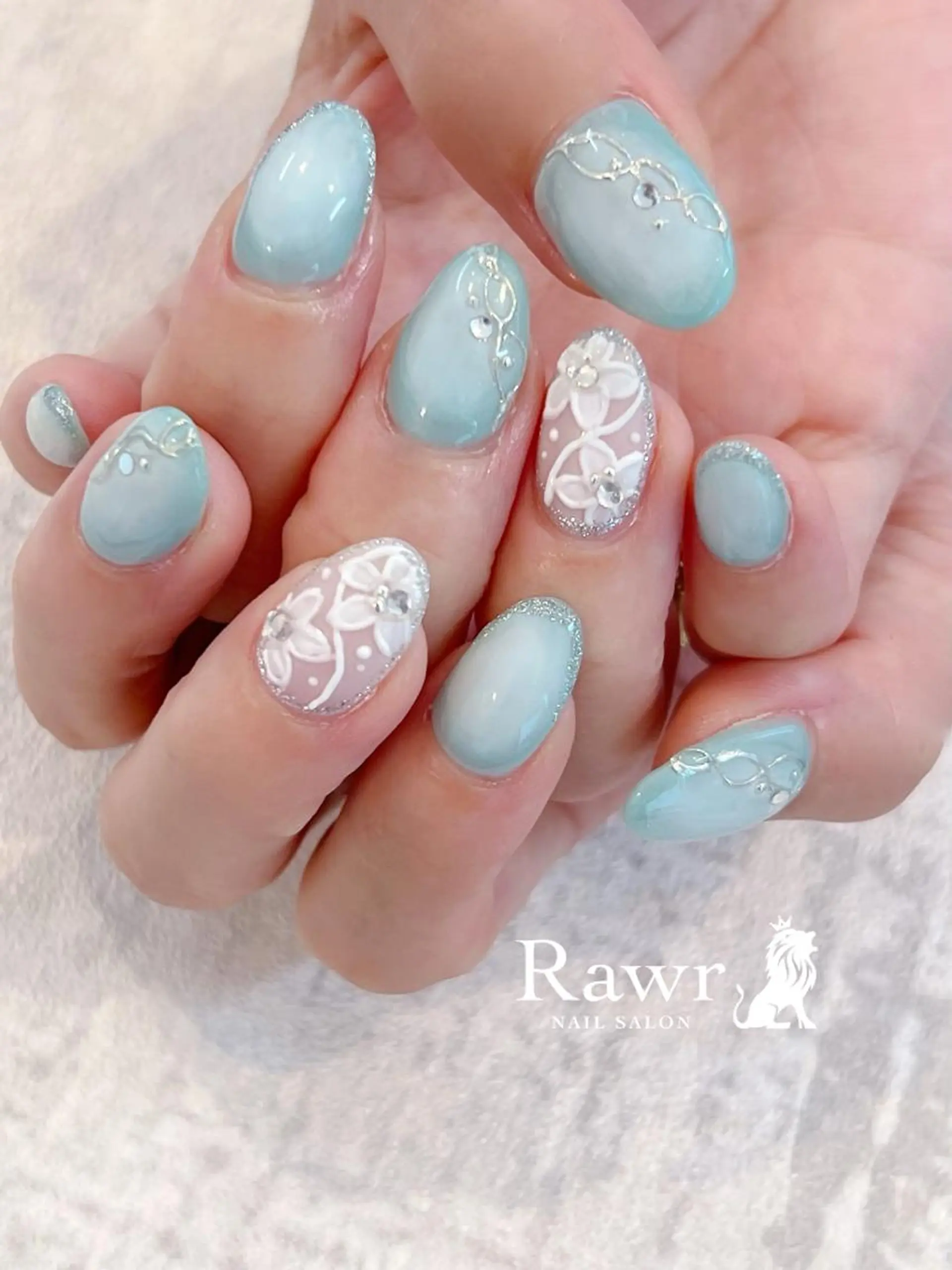 ネイル ハンドネイル Rawr / saoriのネイルデザイン