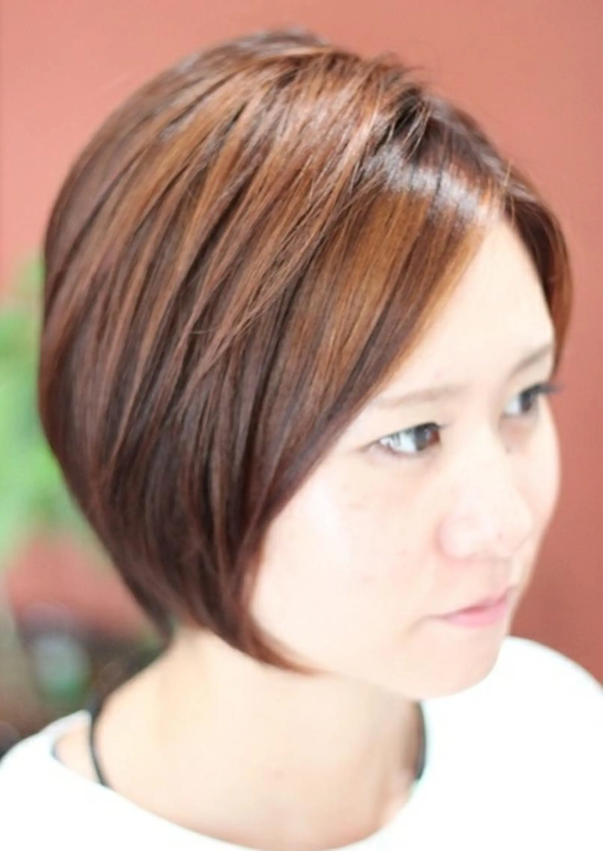 ミディアム ボブ カット ヘアカラー トリートメント 門脇 健悟のヘアスタイル