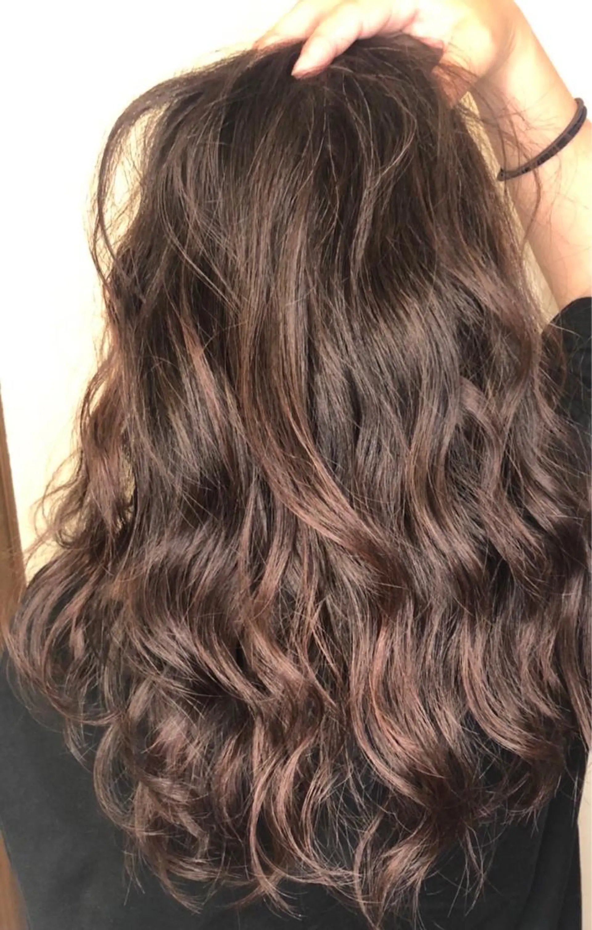 セミロング カラー 刀根 亮馬のヘアスタイル