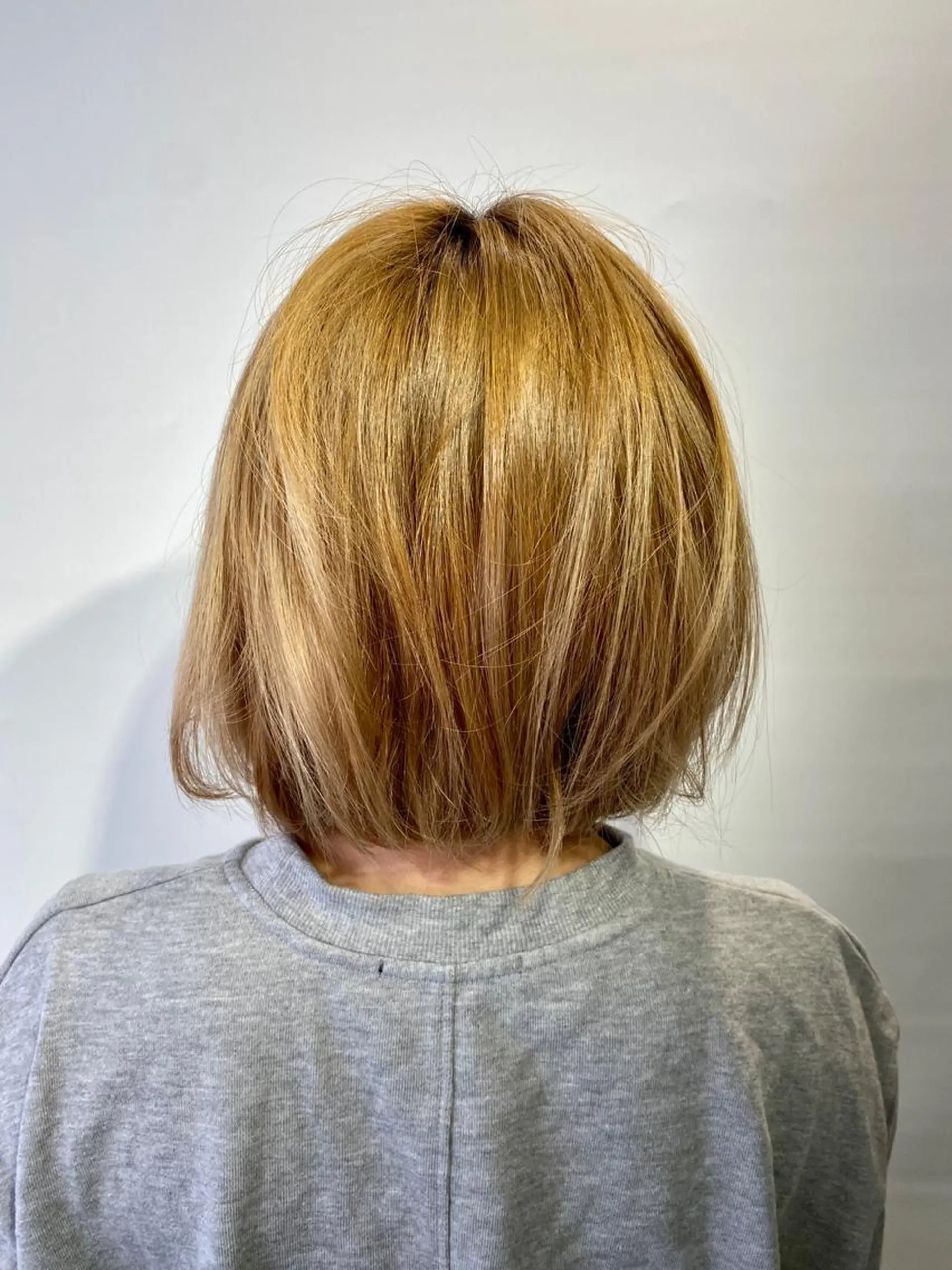 ショート ヘアカラー トリートメント 🌈神バズり 100%色🌈のヘアスタイル