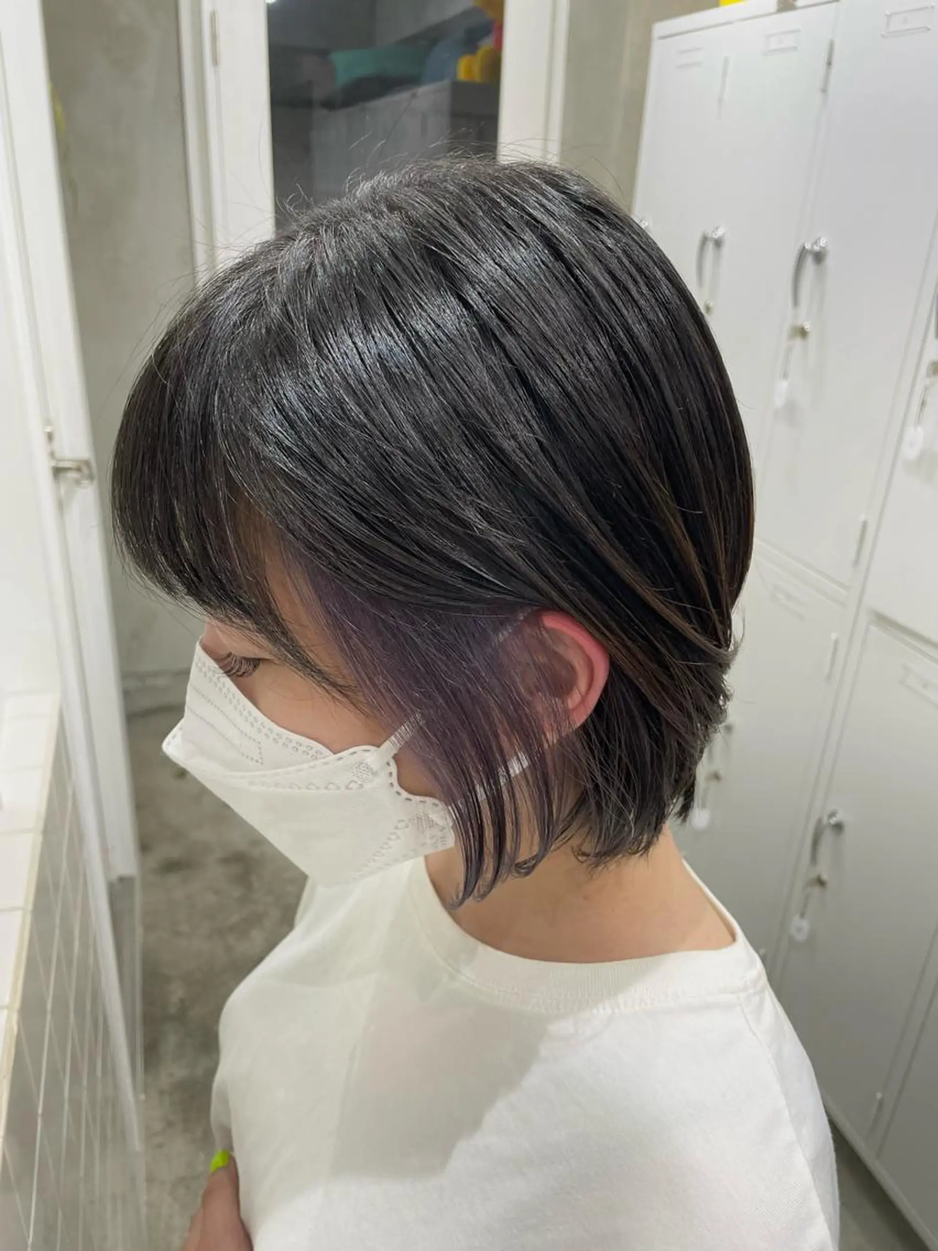 カラー 色落ち綺麗透明感カラ /ボブ/ナカツヒカルのヘアスタイル