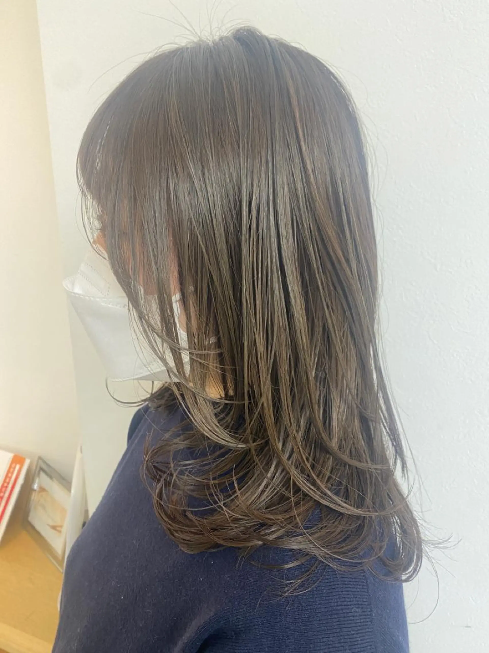 セミロング カラー ✨オール年代🆗 🤍内田亜由子のヘアスタイル