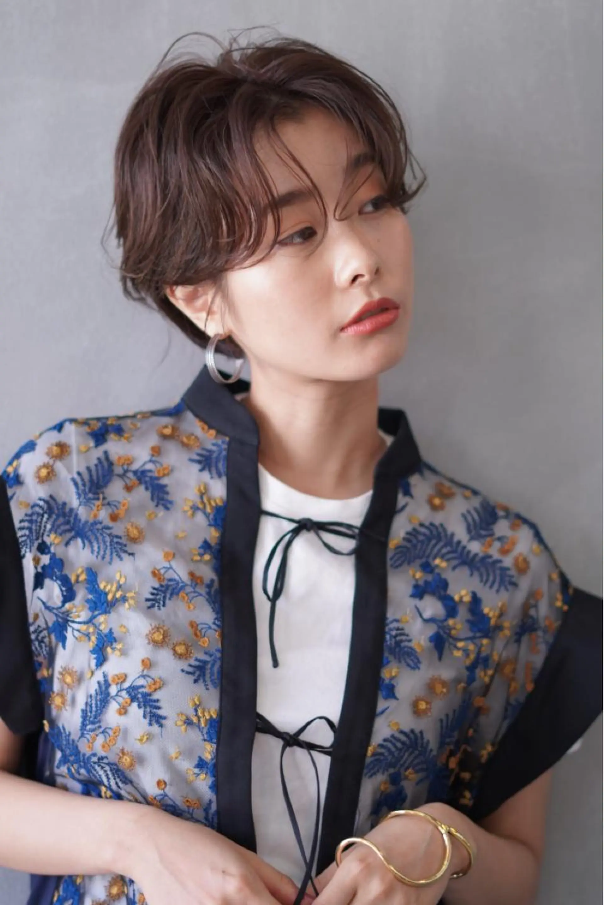 ショート カラー ボブ/大人ヘア k-two濱田のヘアスタイル