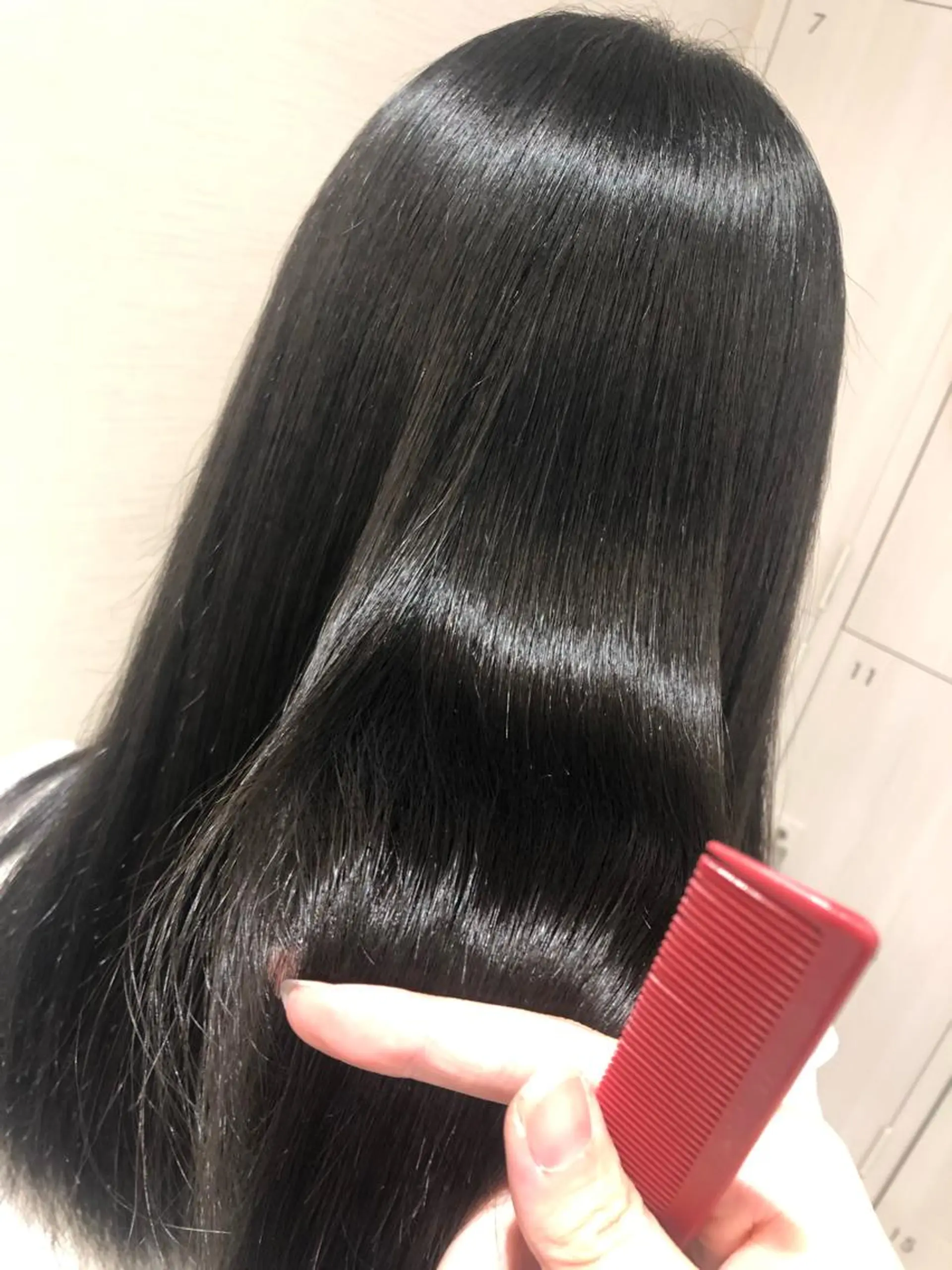 セミロング 田中 瑞妃のヘアスタイル