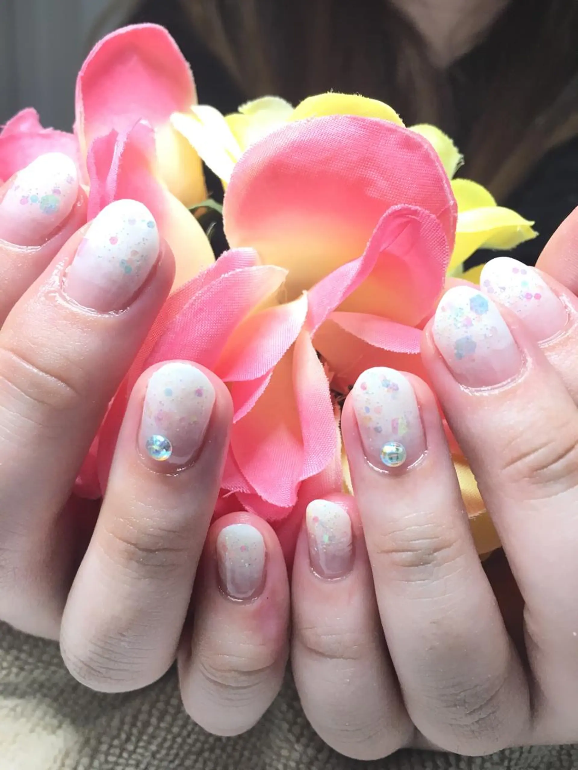 ネイル グラデーション nail salon＆school felice所属・フェリーチェ瑞江店 新山のネイルデザイン