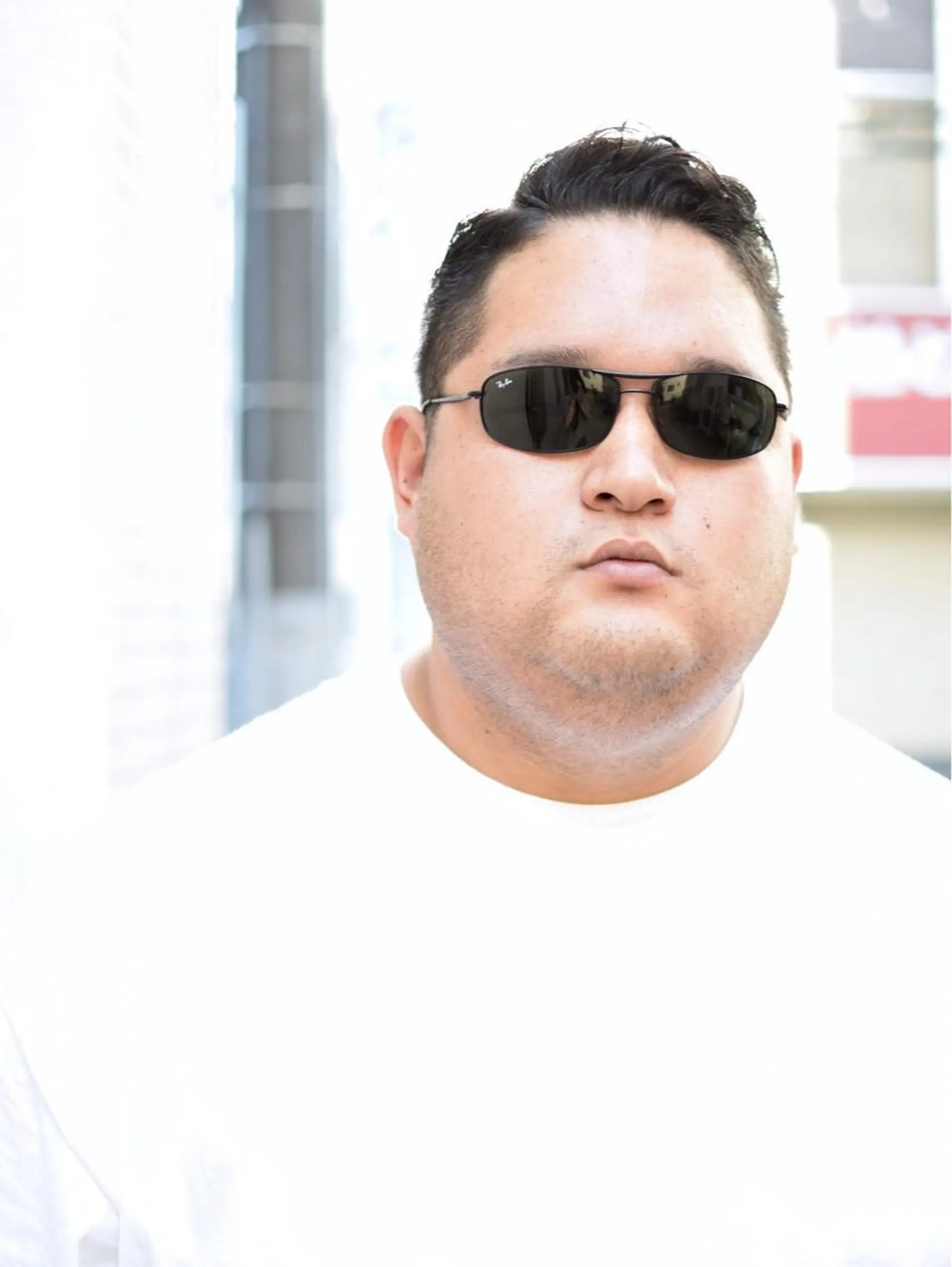 メンズ メンズバレイヤージュ メンズブリーチ センターパート フェードカット メンズハイライト エリアNo.1人気✨ ブリッツレボルト☘️のヘアスタイル