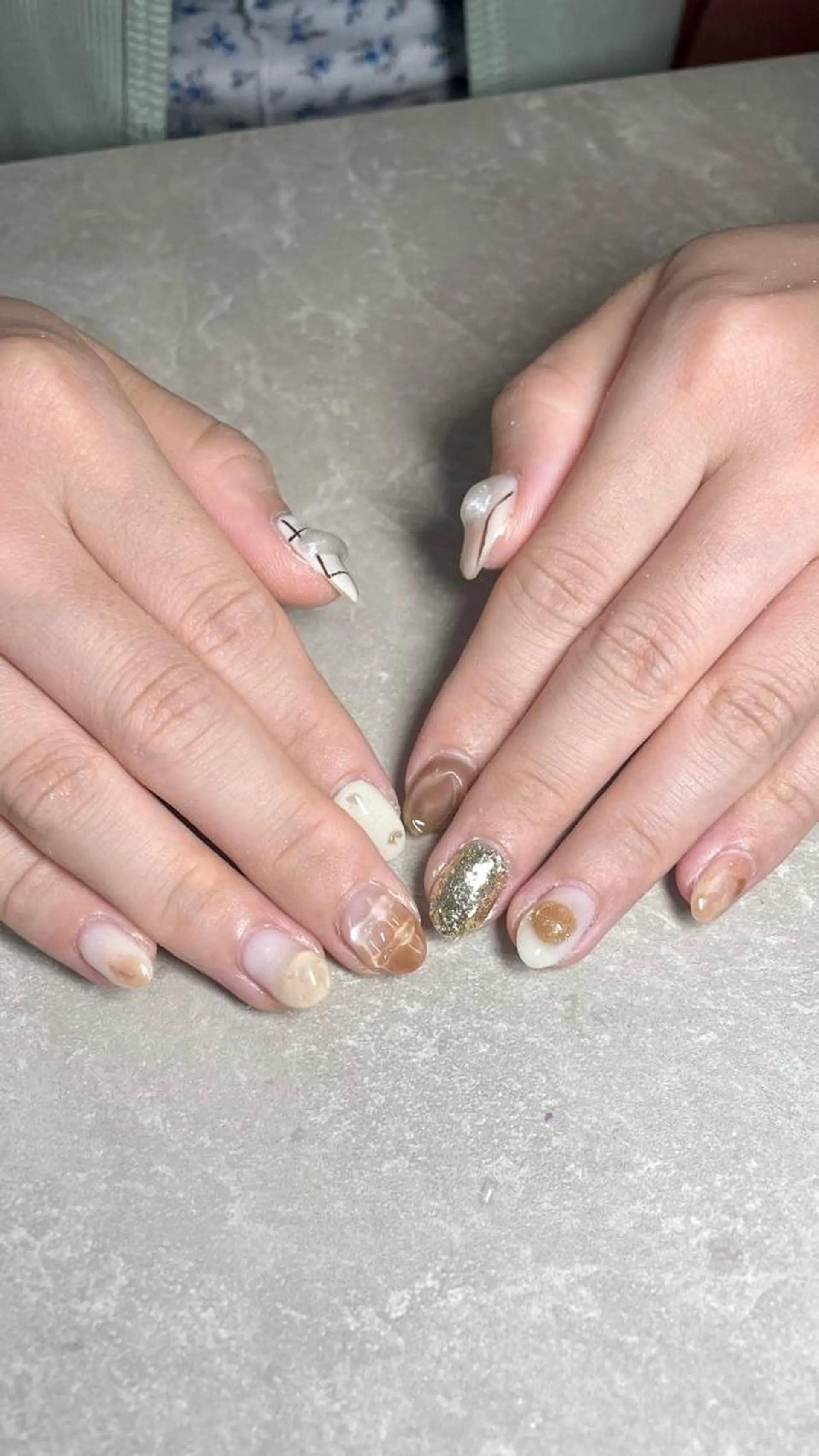 ネイル ハンドネイル LINXS aosaのネイルデザイン