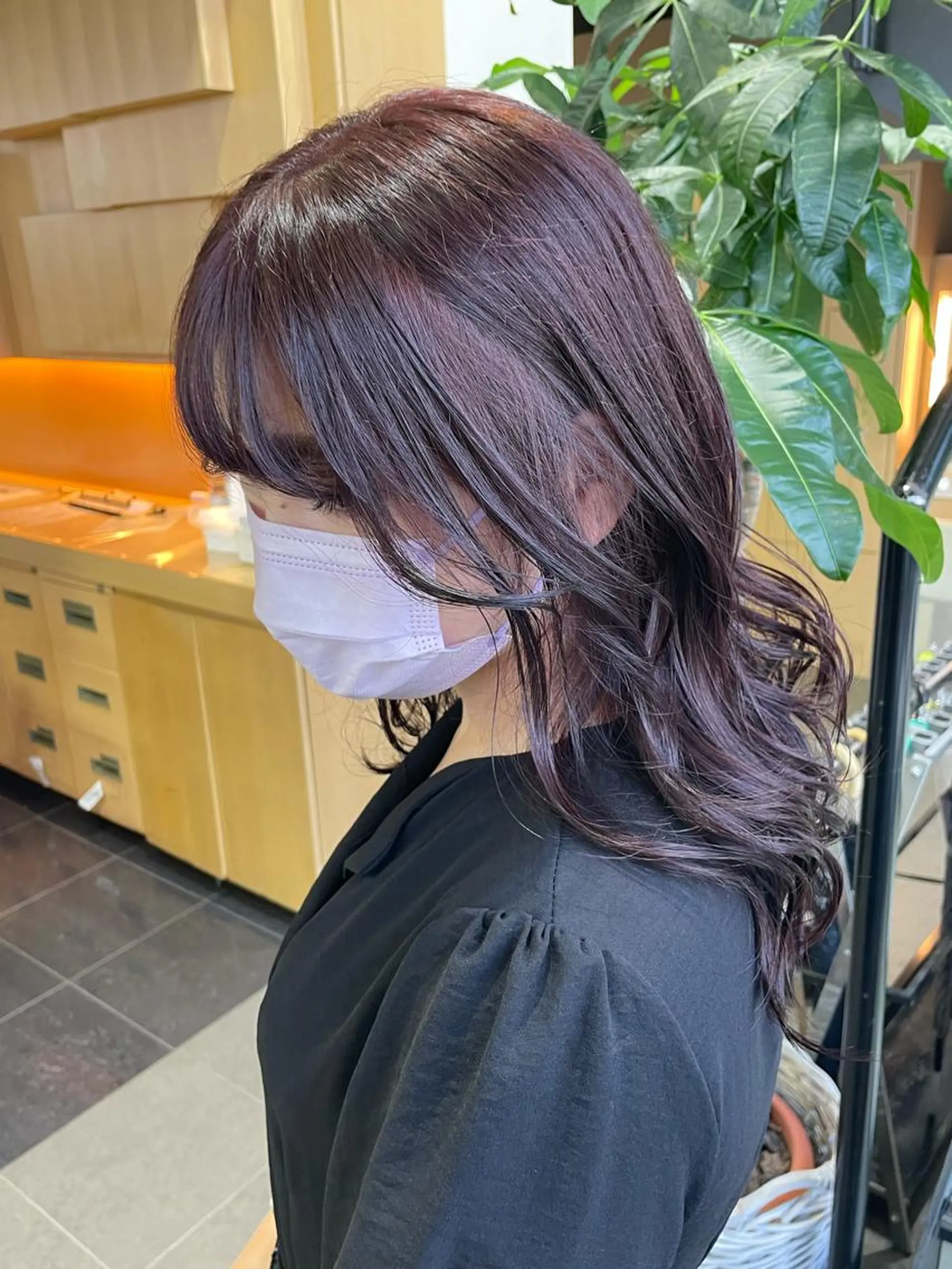 ミディアム 韓国ハイトーン🦋 hikariのヘアスタイル