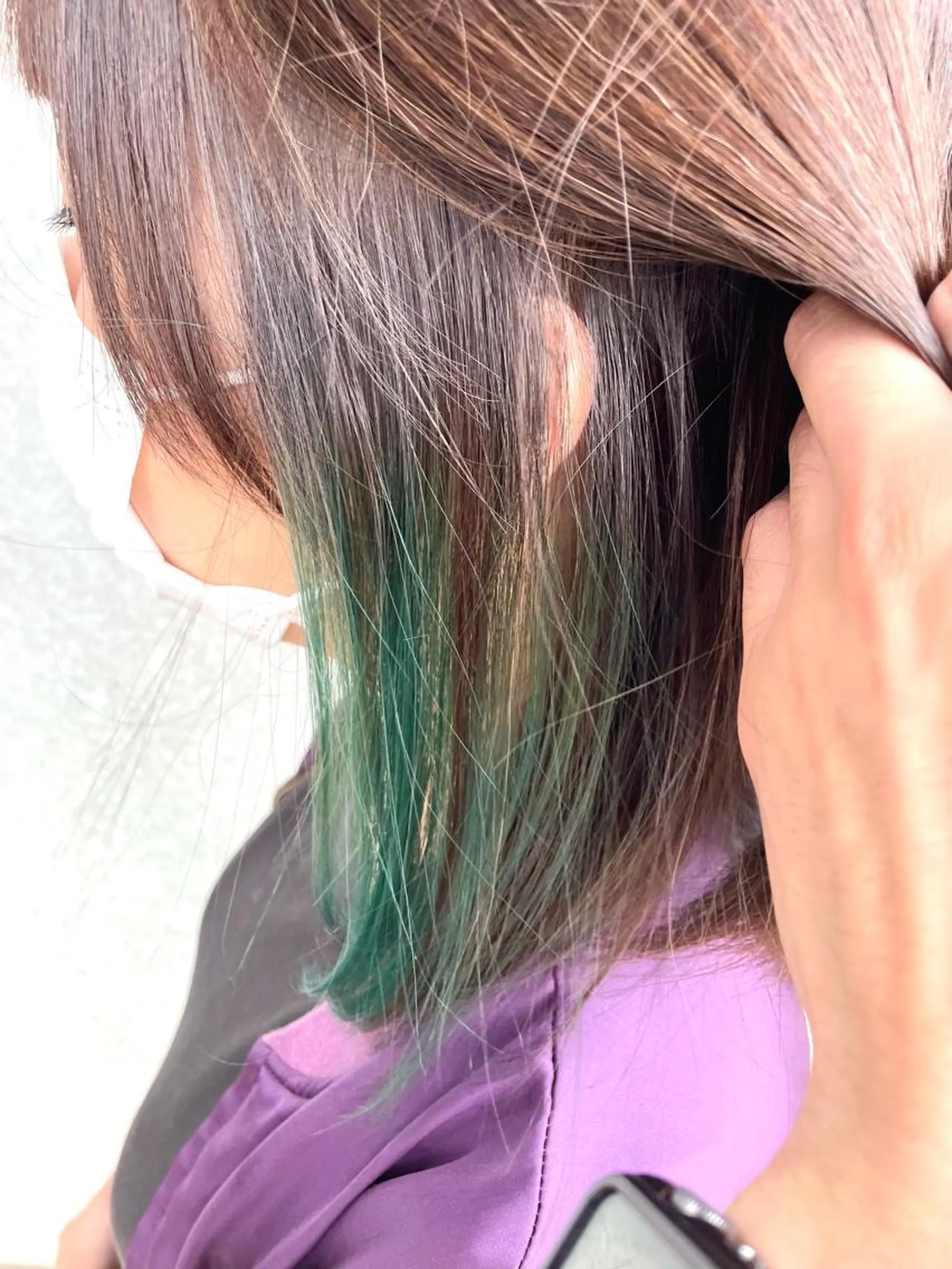 カラー 坂本 勇将のヘアスタイル