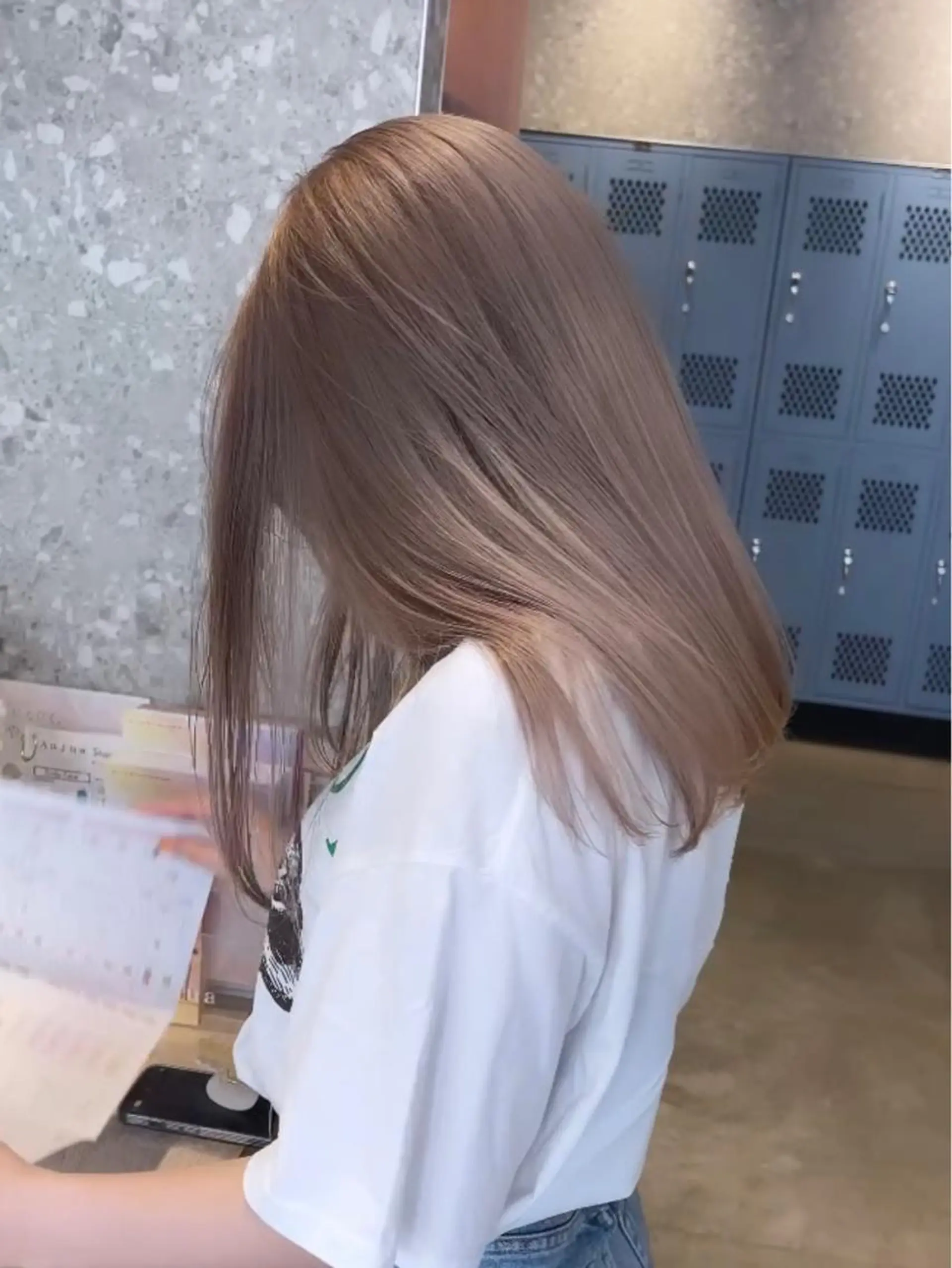 ロング ボブカット 💎坪谷のヘアスタイル