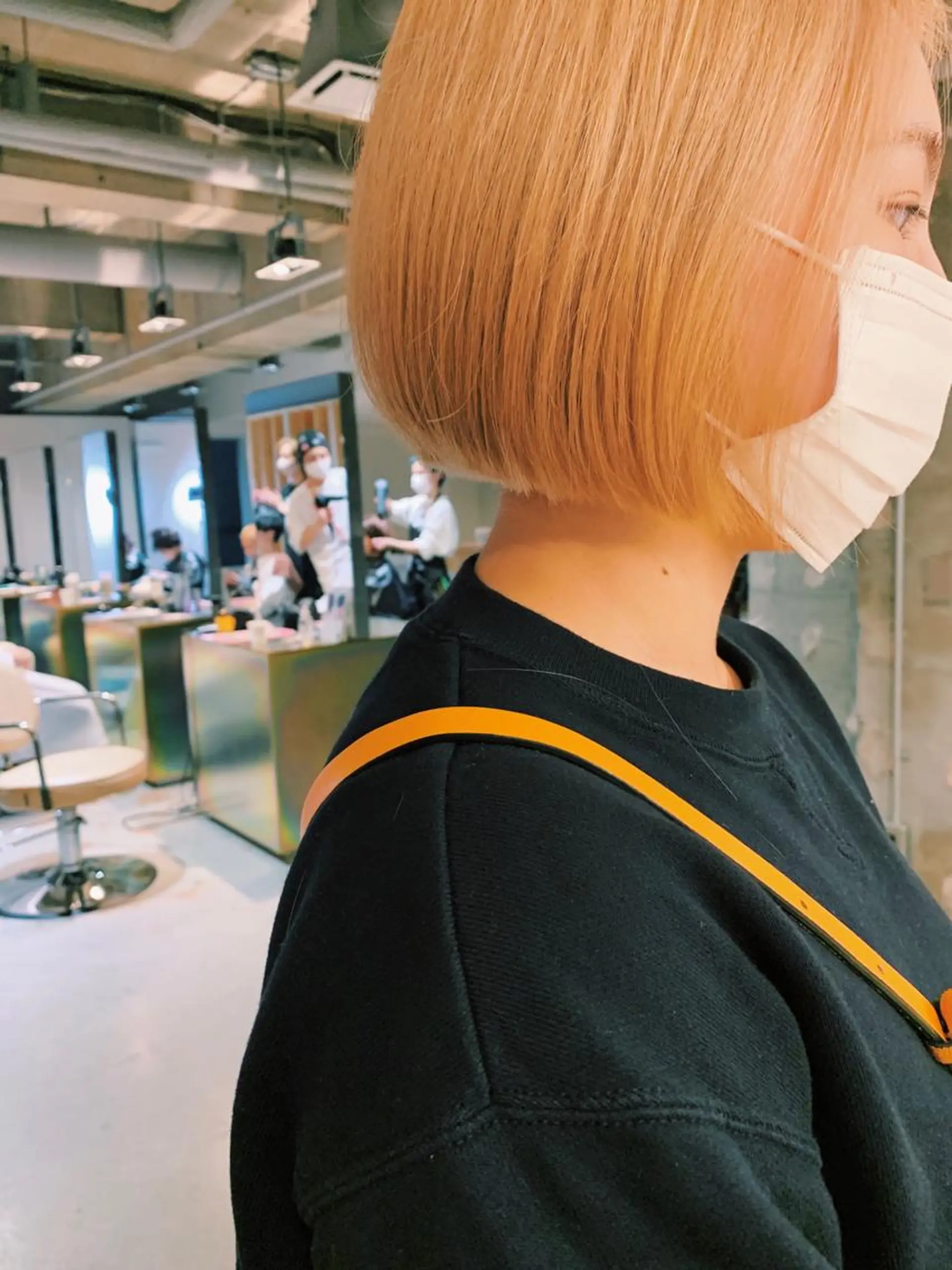 ショート カラー ボブ tension 【テンション】のヘアスタイル