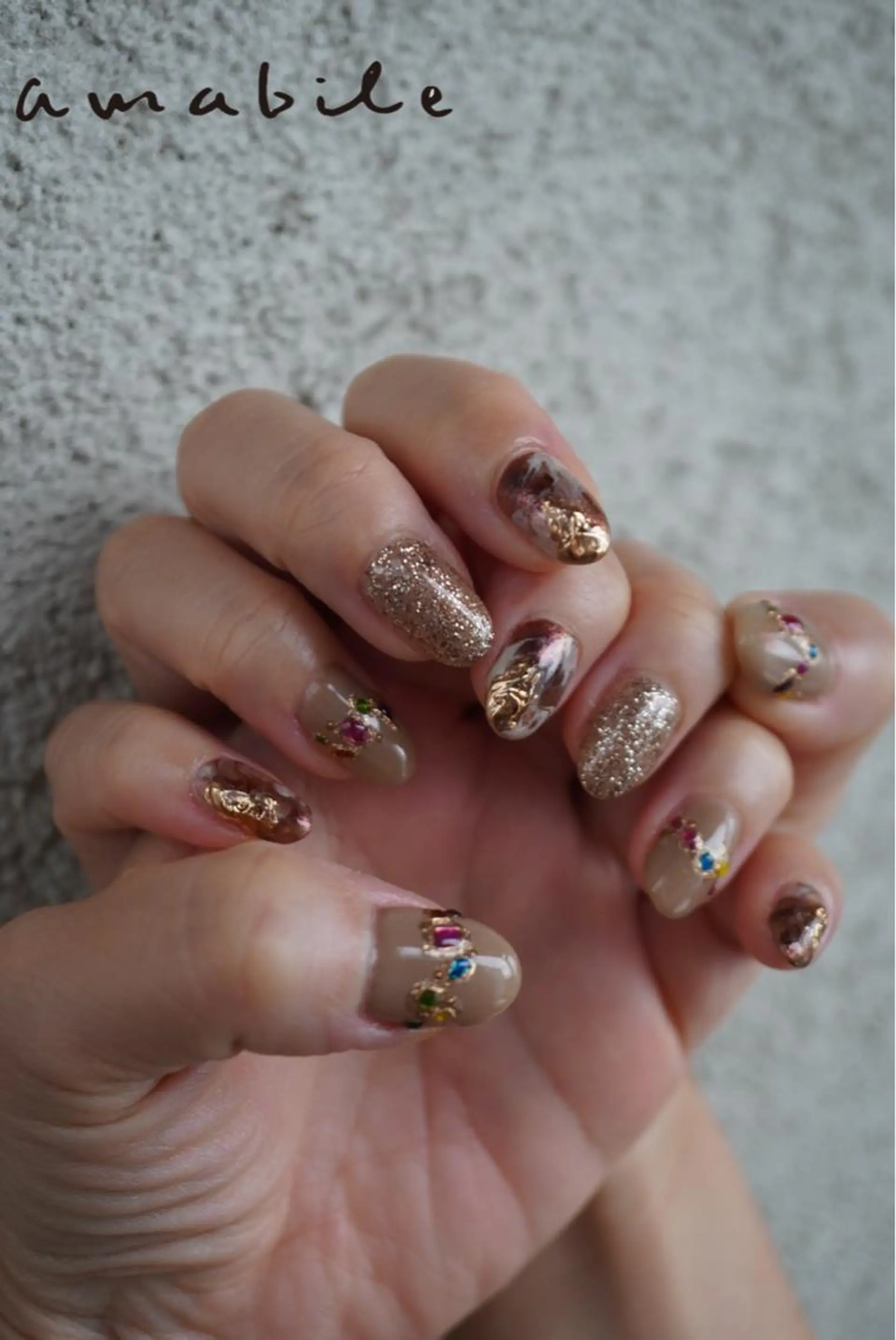 ネイル amabile nailのネイルデザイン