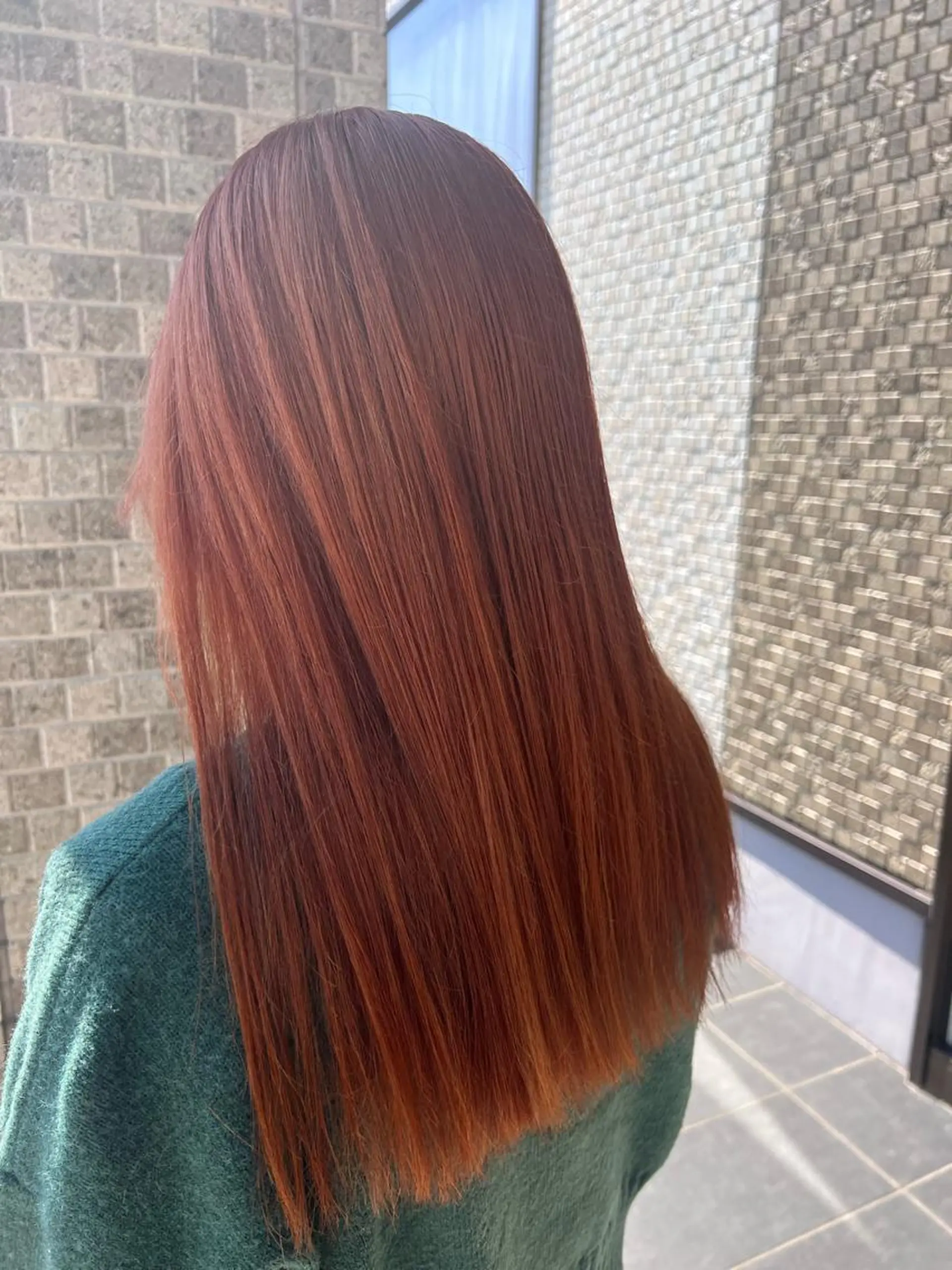 カラー オレンジ ヘアカラー トリートメント 豊田 恭平のヘアスタイル